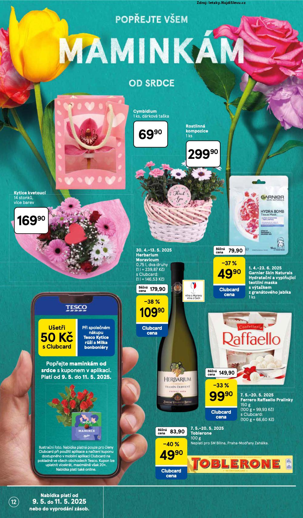 Strana 12 - leták Tesco (7. 5. - 13. 5. 2025)