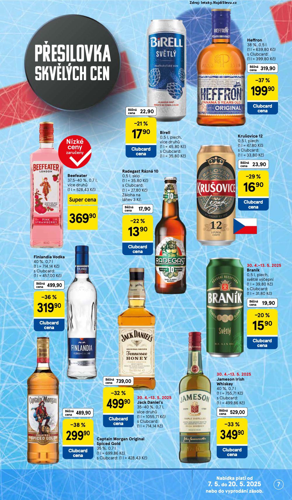 Strana 7 - leták Tesco (7. 5. - 13. 5. 2025)