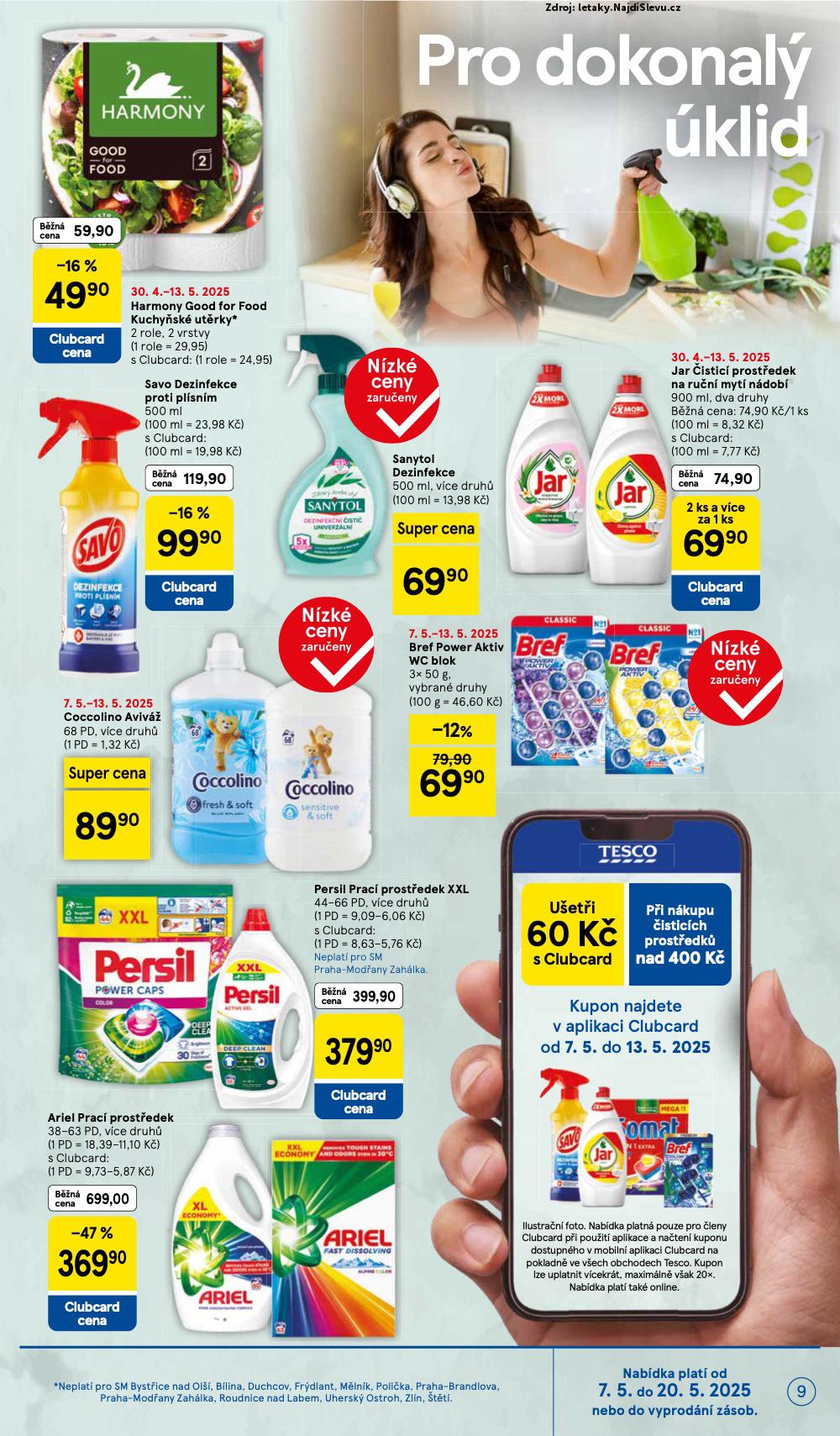 Strana 9 - leták Tesco (7. 5. - 13. 5. 2025)