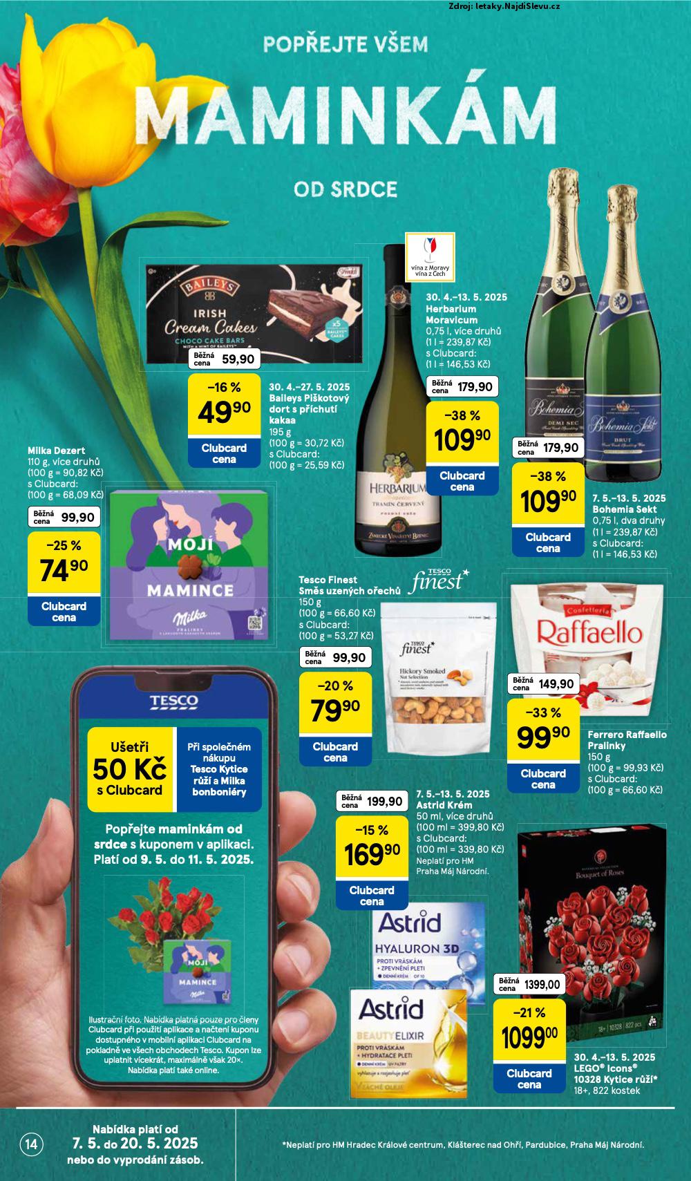 Strana 14 - leták Tesco (7. 5. - 13. 5. 2025)