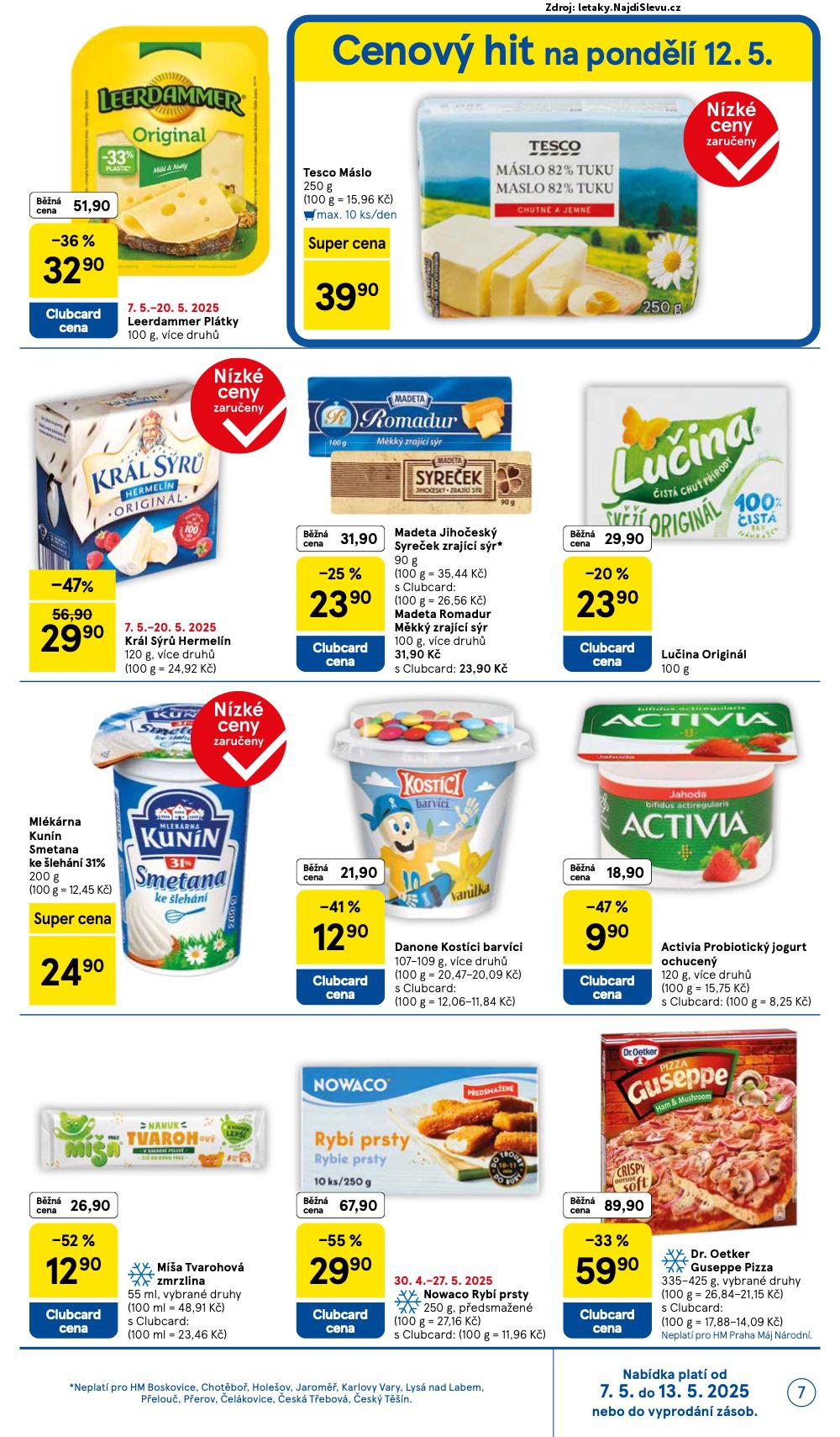 Strana 7 - leták Tesco (7. 5. - 13. 5. 2025)