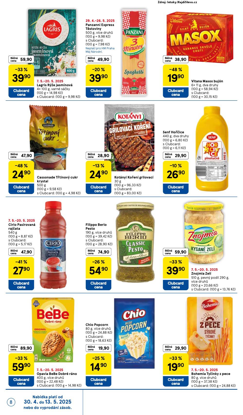 Strana 8 - leták Tesco (7. 5. - 13. 5. 2025)
