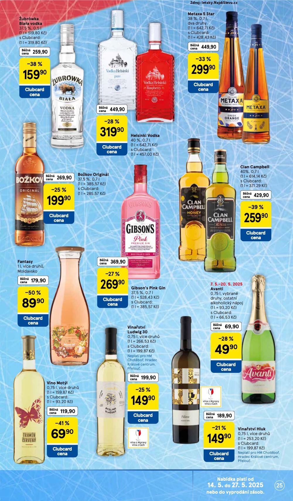 Strana 25 - letk Tesco (14. 5. - 20. 5. 2025)