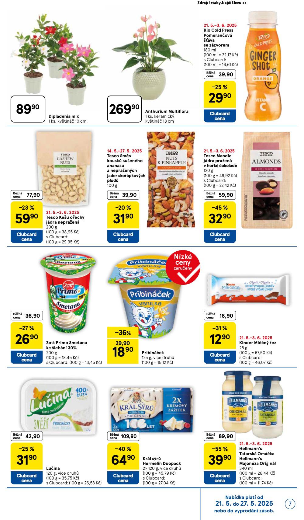 Strana 7 - letk Tesco (21. 5. - 27. 5. 2025)