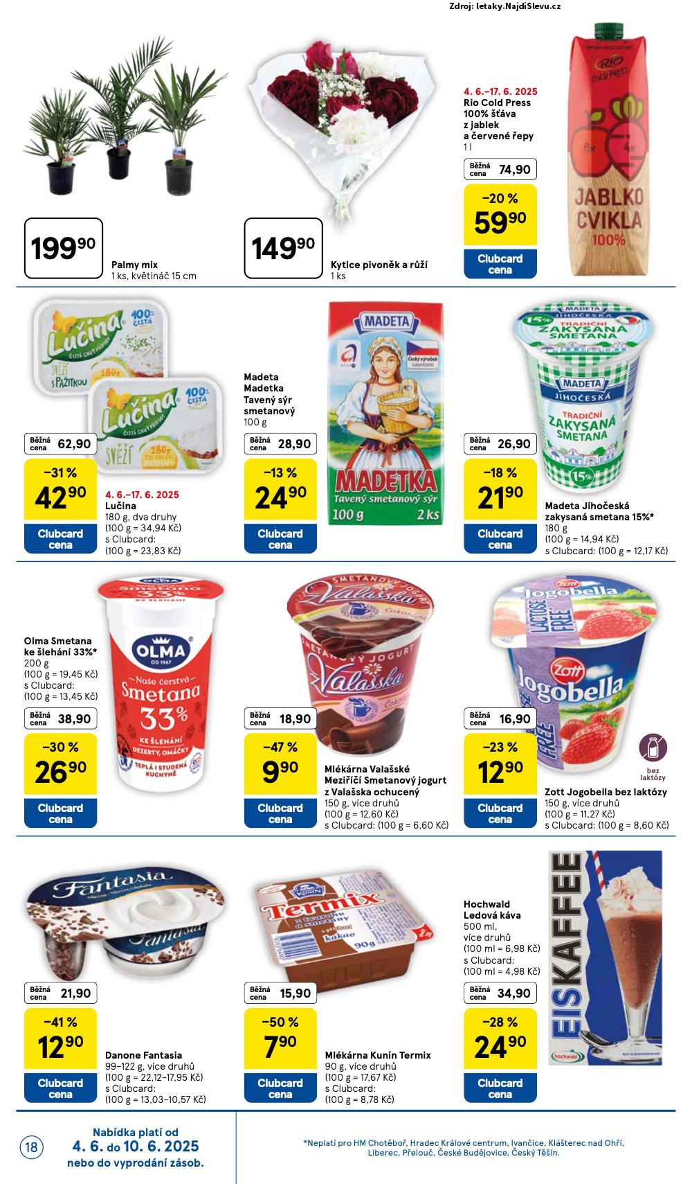 Strana 18 - leták Tesco (4. 6. - 10. 6. 2025)