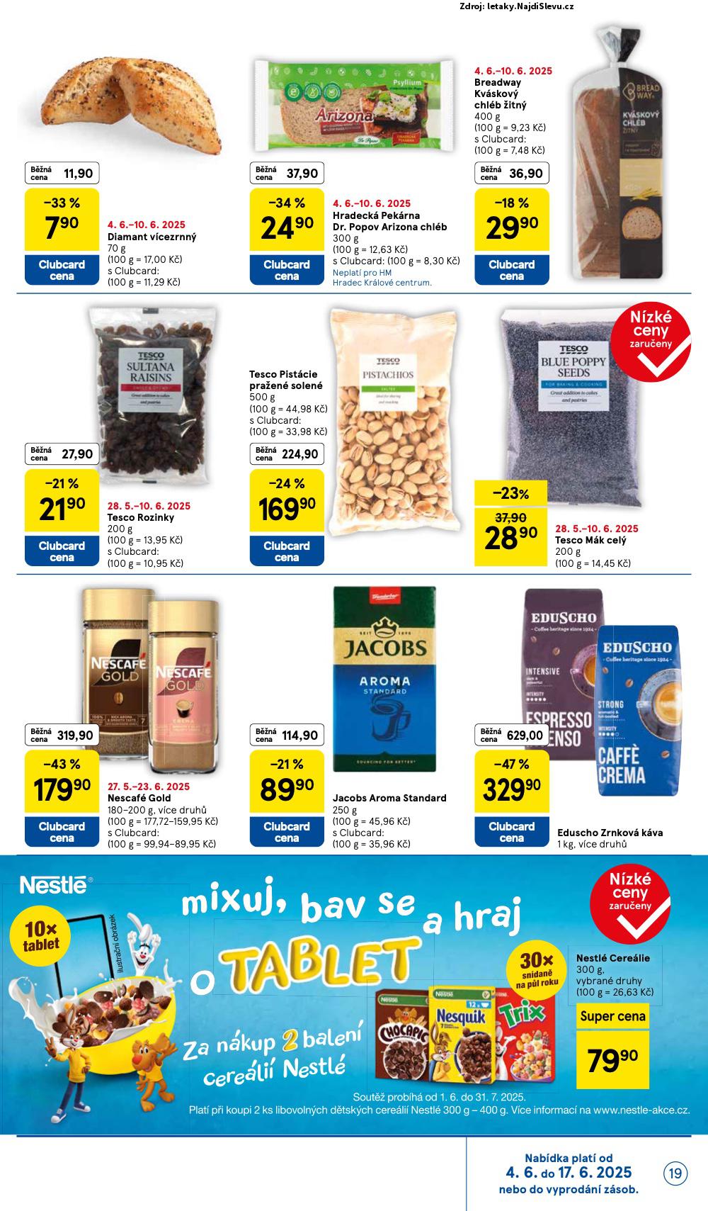 Strana 19 - leták Tesco (4. 6. - 10. 6. 2025)