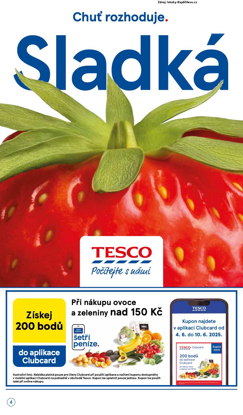 Strana 4 - leták Tesco (4. 6. - 10. 6. 2025)