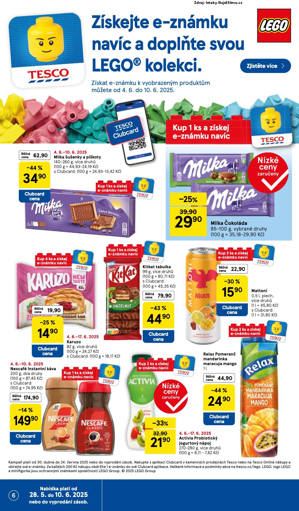 Strana 6 - leták Tesco (4. 6. - 10. 6. 2025)