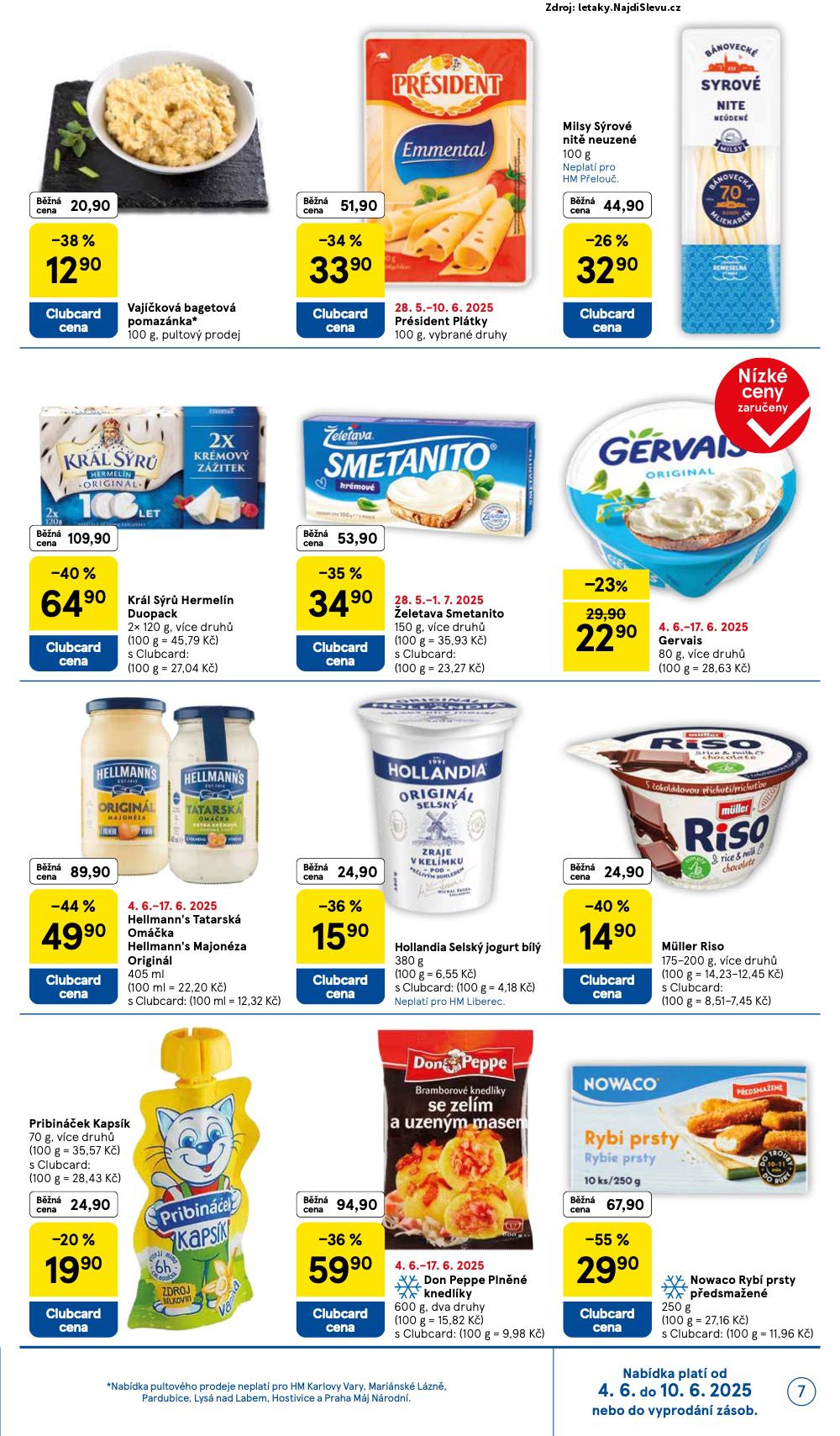 Strana 7 - leták Tesco (4. 6. - 10. 6. 2025)