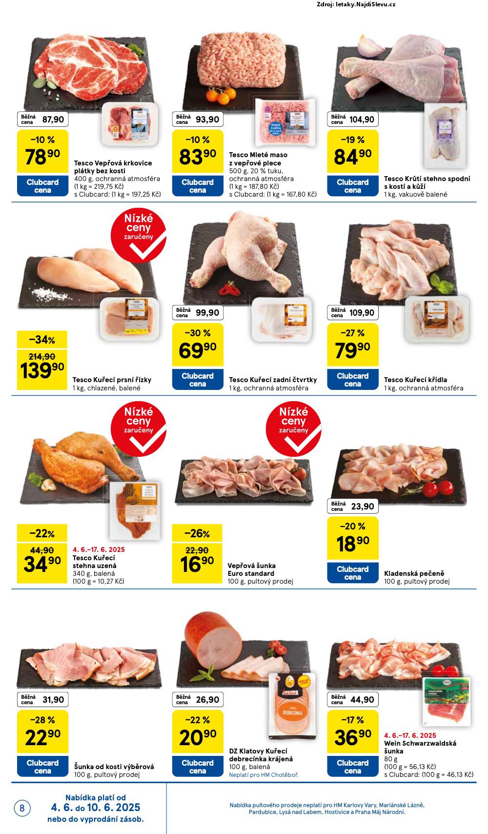 Strana 8 - leták Tesco (4. 6. - 10. 6. 2025)