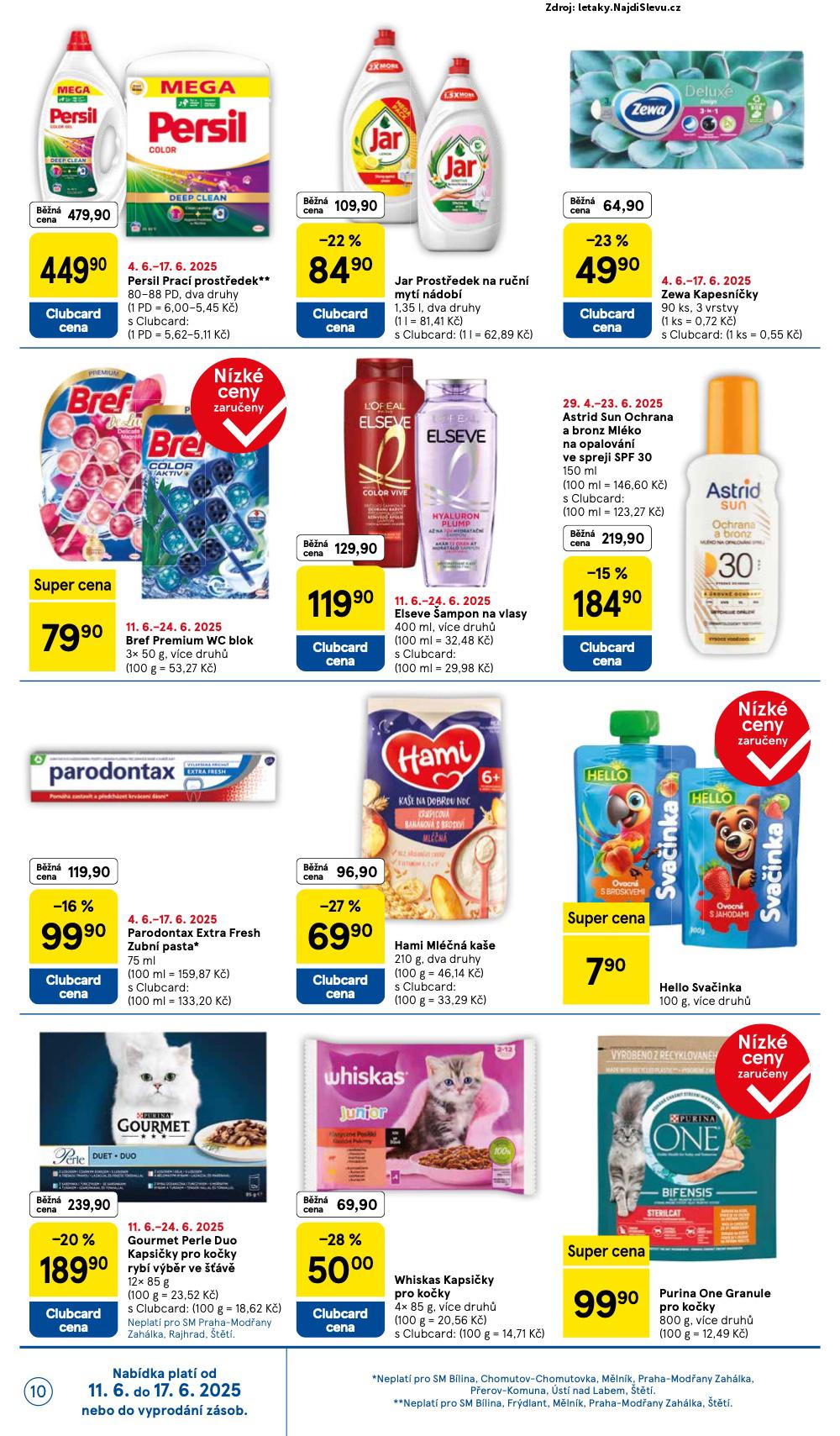 Strana 10 - leták Tesco (11. 6. - 17. 6. 2025)