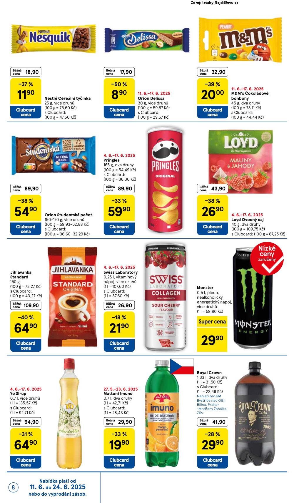 Strana 8 - leták Tesco (11. 6. - 17. 6. 2025)