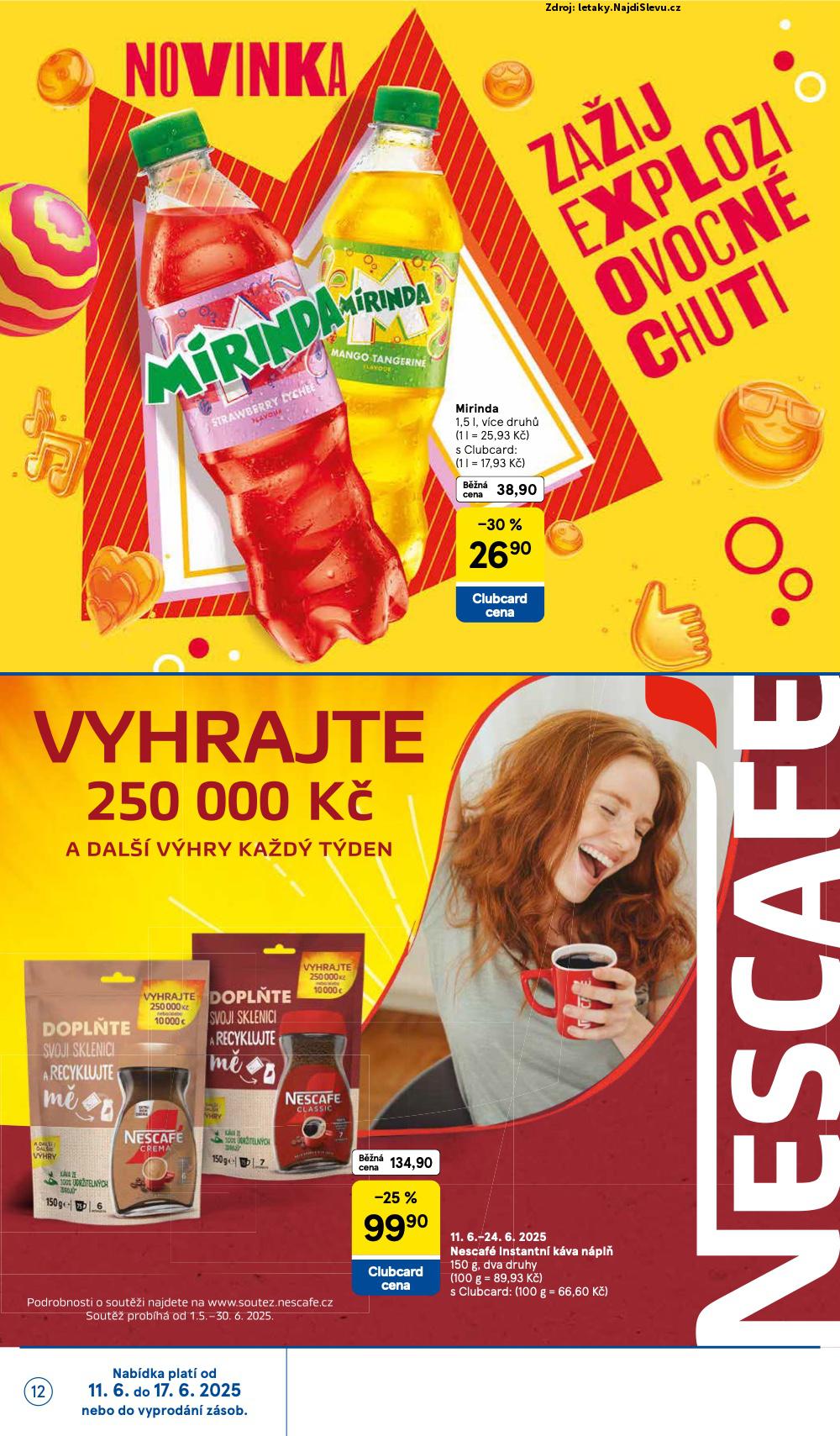 Strana 12 - letk Tesco (11. 6. - 17. 6. 2025)