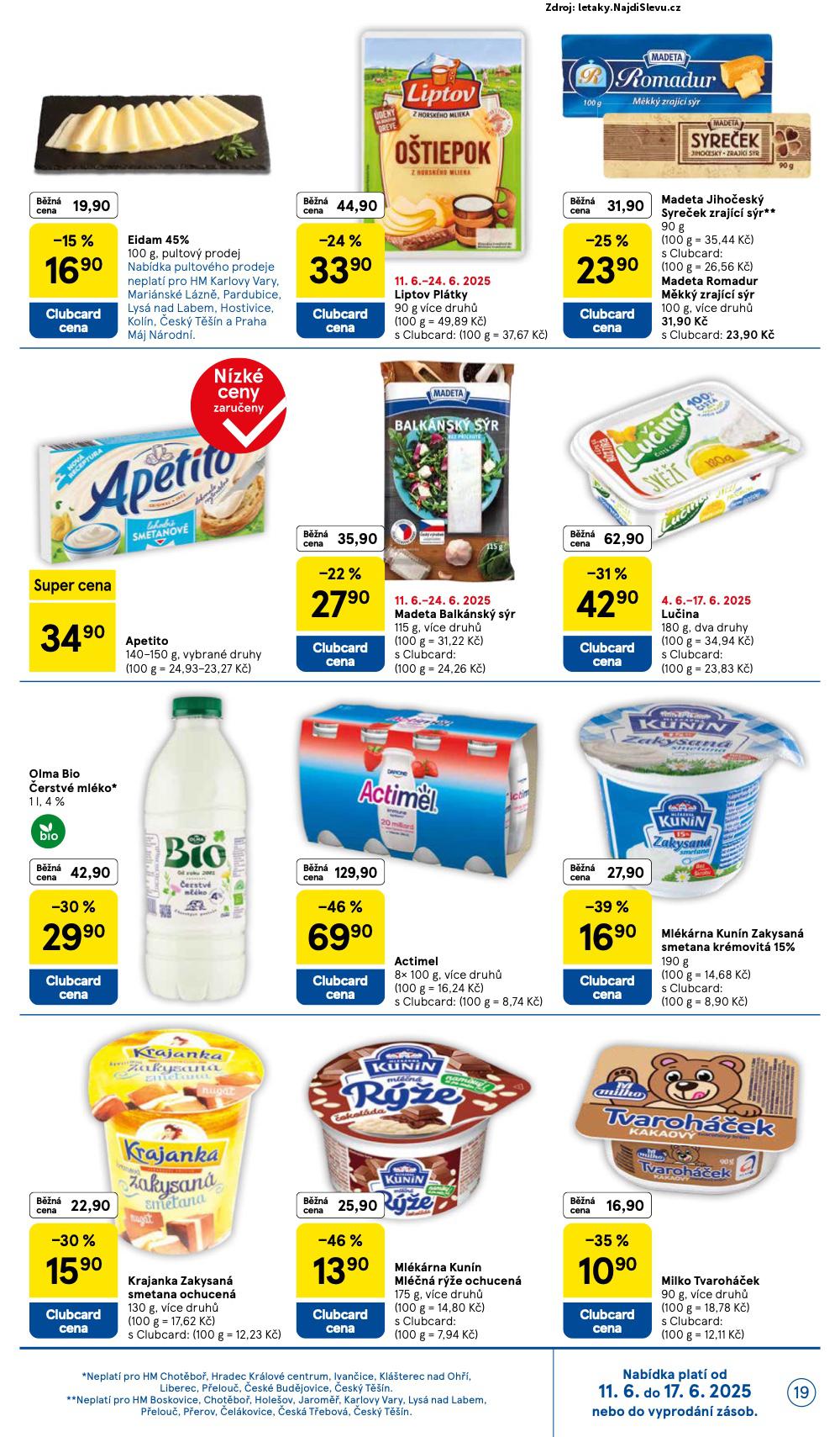 Strana 19 - leták Tesco (11. 6. - 17. 6. 2025)