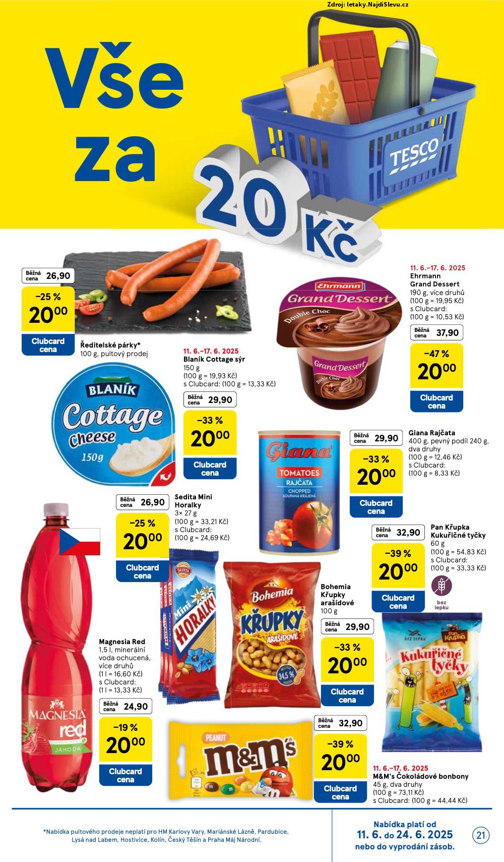 Strana 21 - letk Tesco (11. 6. - 17. 6. 2025)