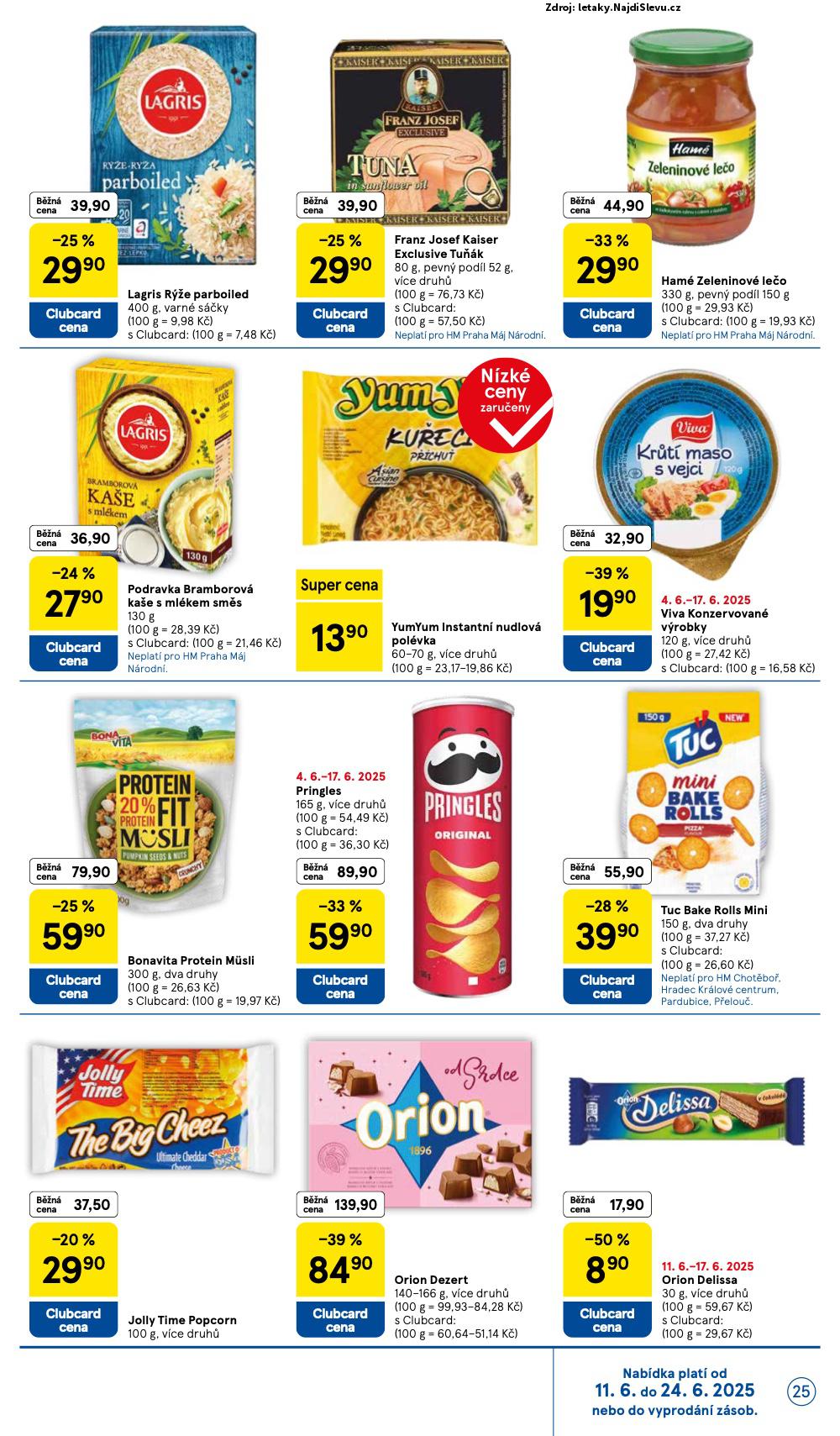 Strana 25 - letk Tesco (11. 6. - 17. 6. 2025)