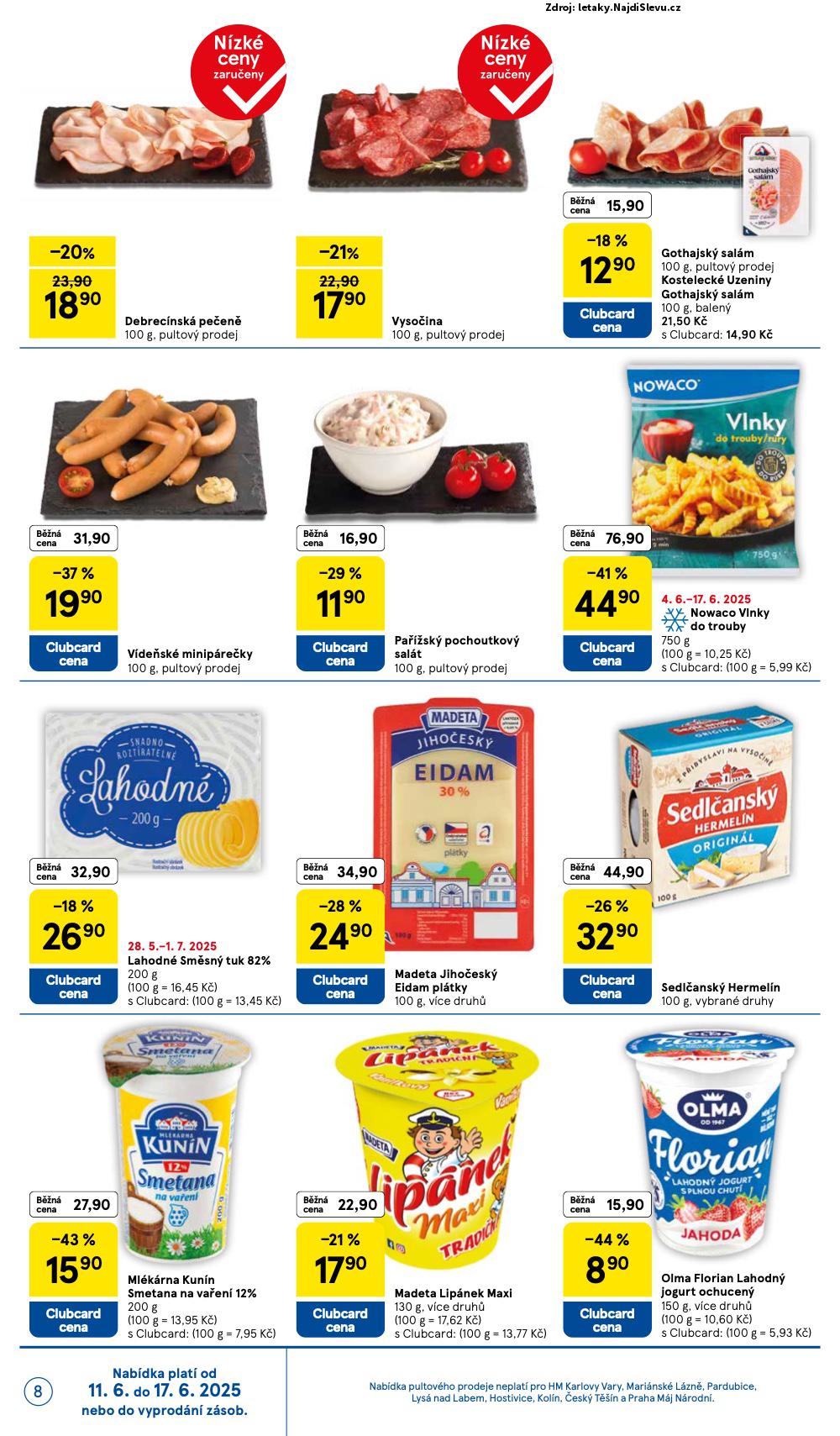 Strana 8 - leták Tesco (11. 6. - 17. 6. 2025)