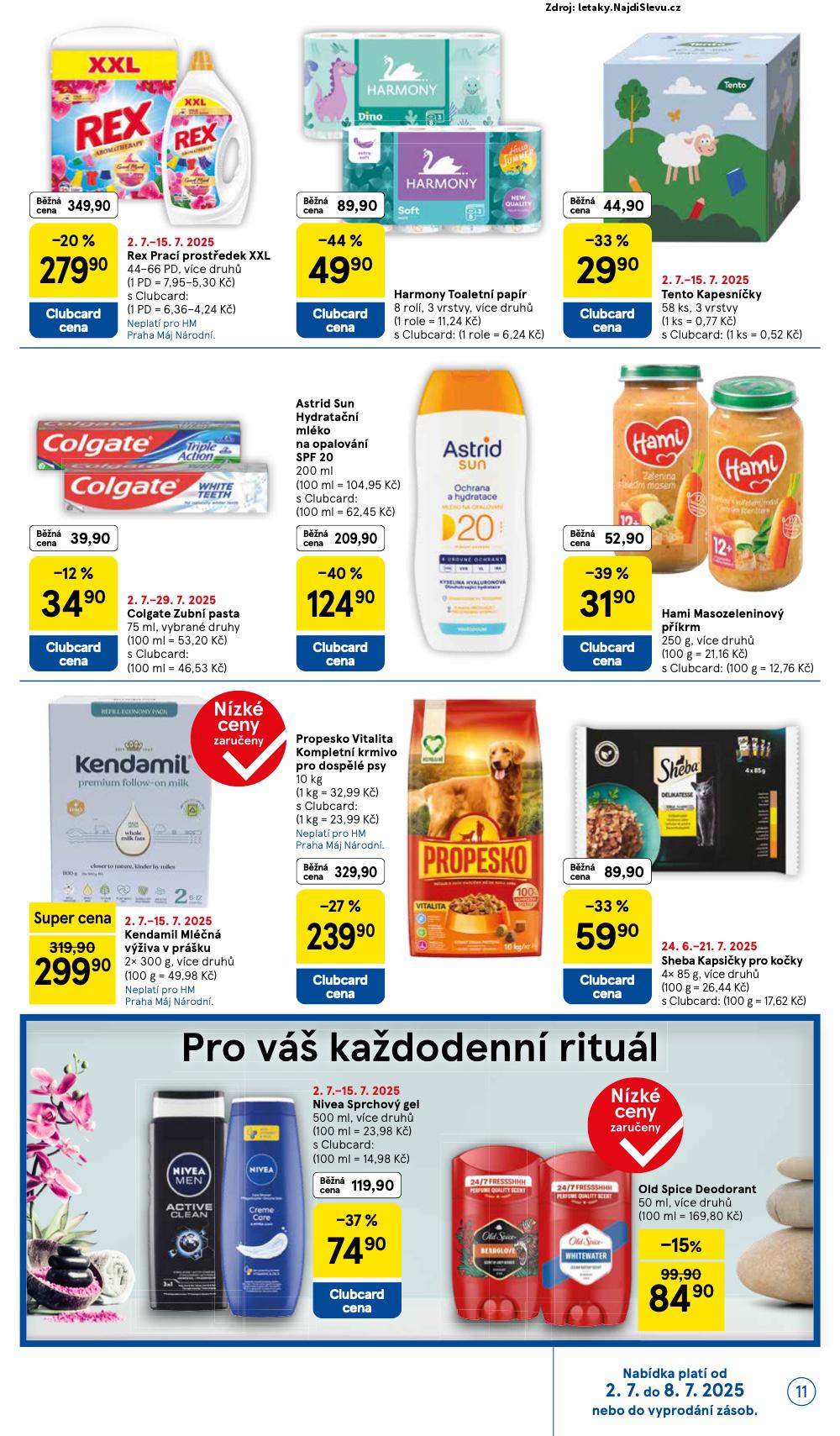 Strana 11 - leták Tesco (2. 7. - 8. 7. 2025)