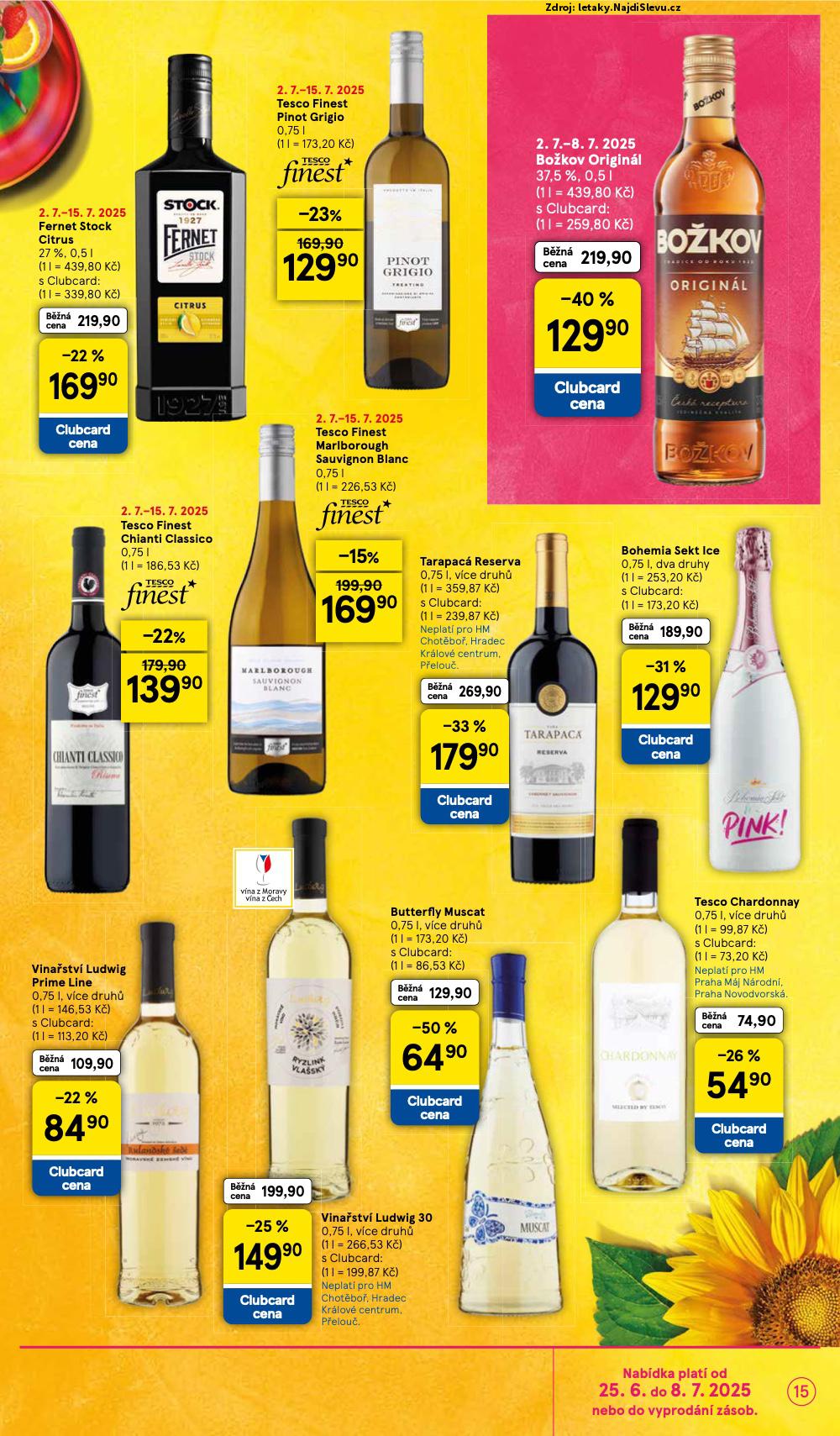 Strana 15 - leták Tesco (2. 7. - 8. 7. 2025)