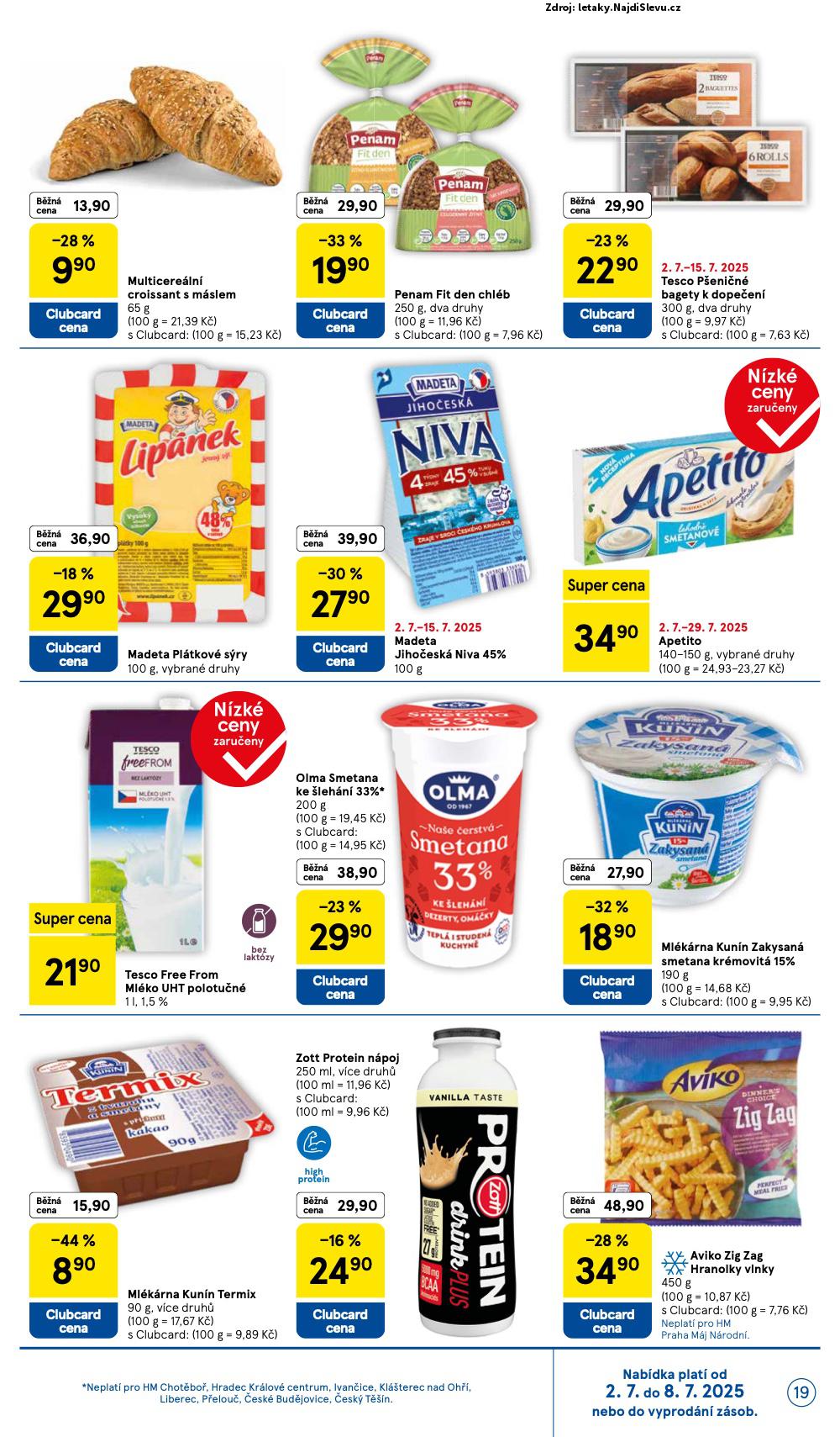 Strana 19 - leták Tesco (2. 7. - 8. 7. 2025)