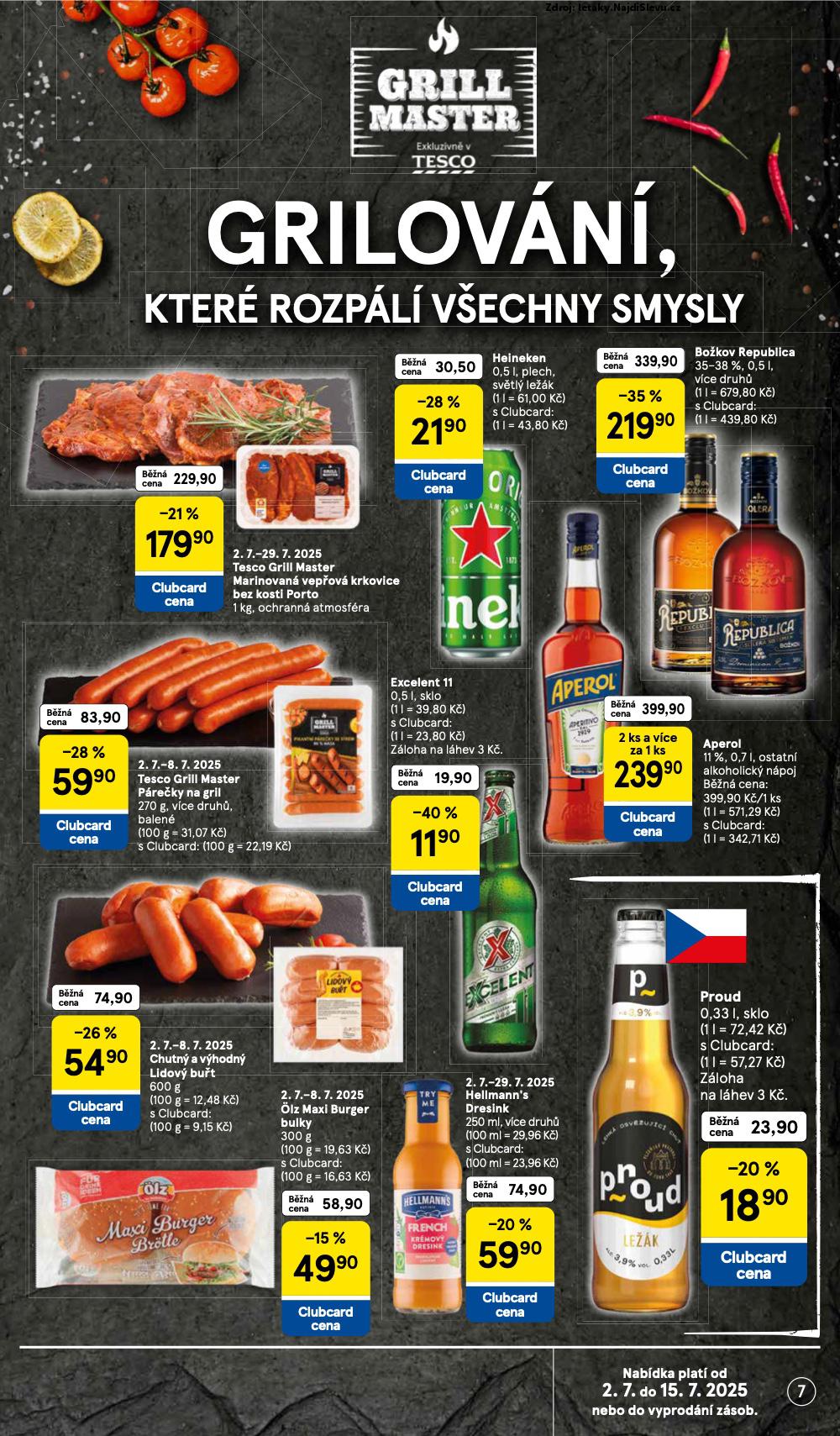 Strana 7 - leták Tesco (2. 7. - 8. 7. 2025)