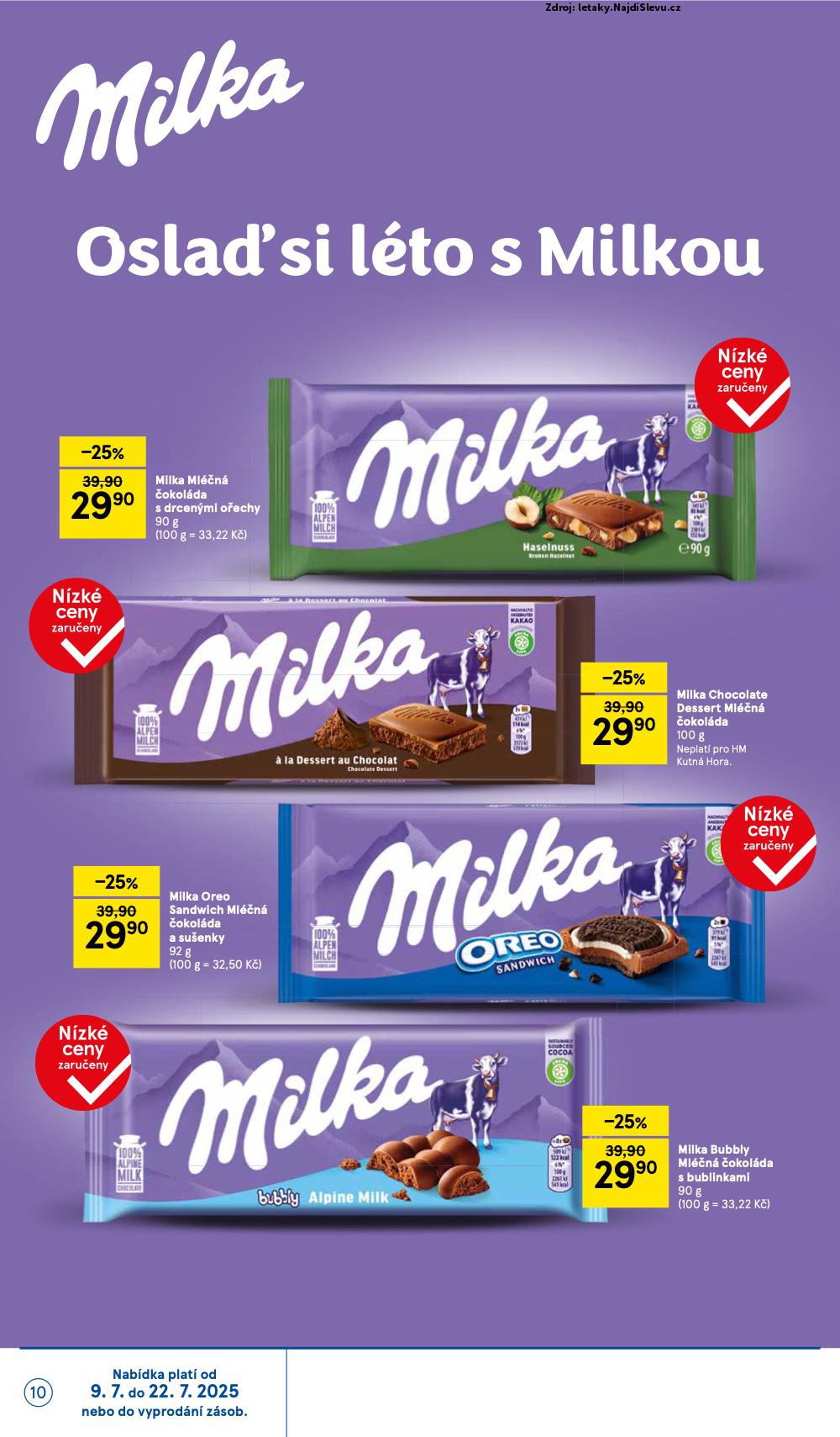 Strana 10 - letk Tesco (9. 7. - 5. 8. 2025)