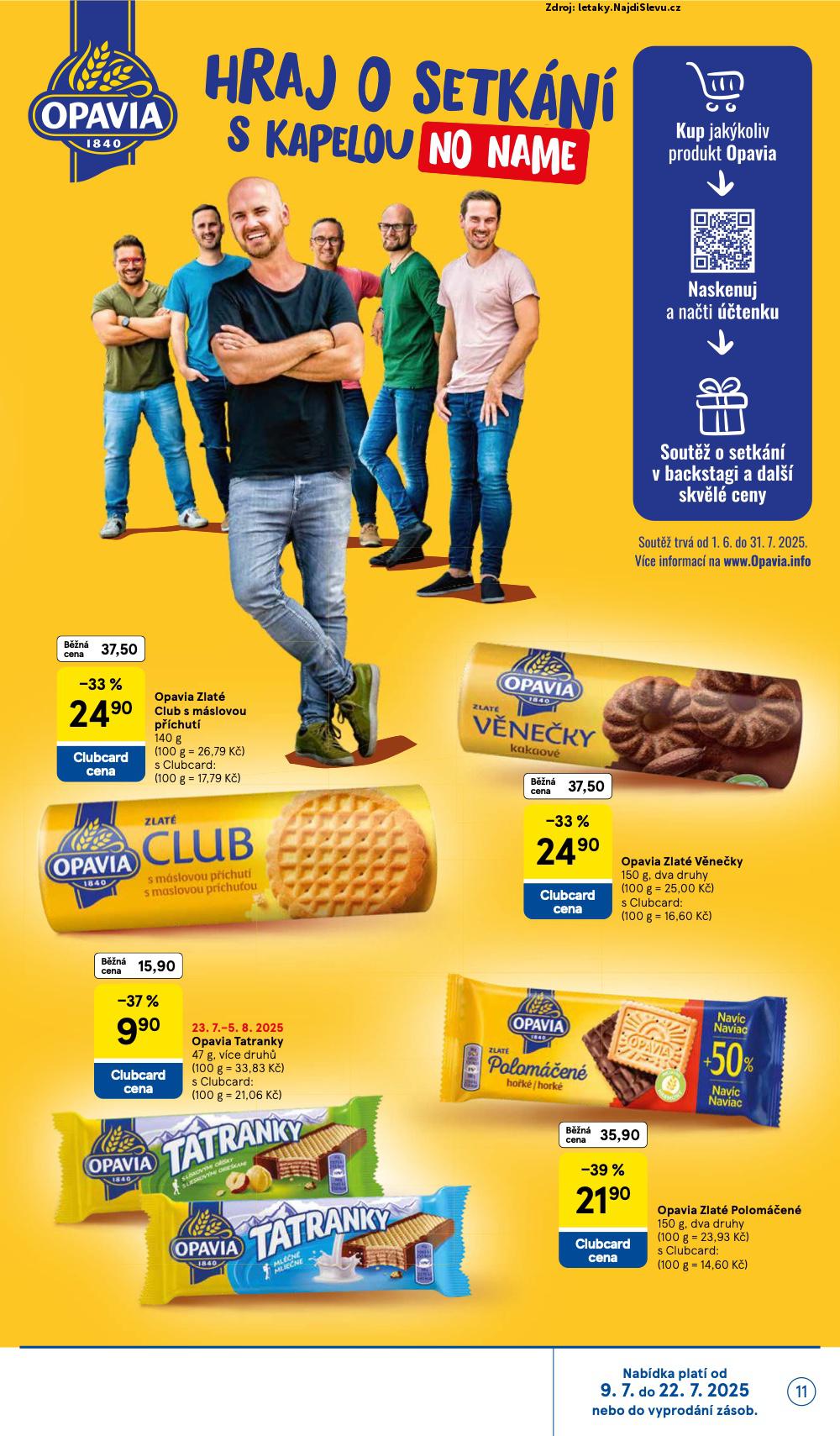 Strana 11 - letk Tesco (9. 7. - 5. 8. 2025)