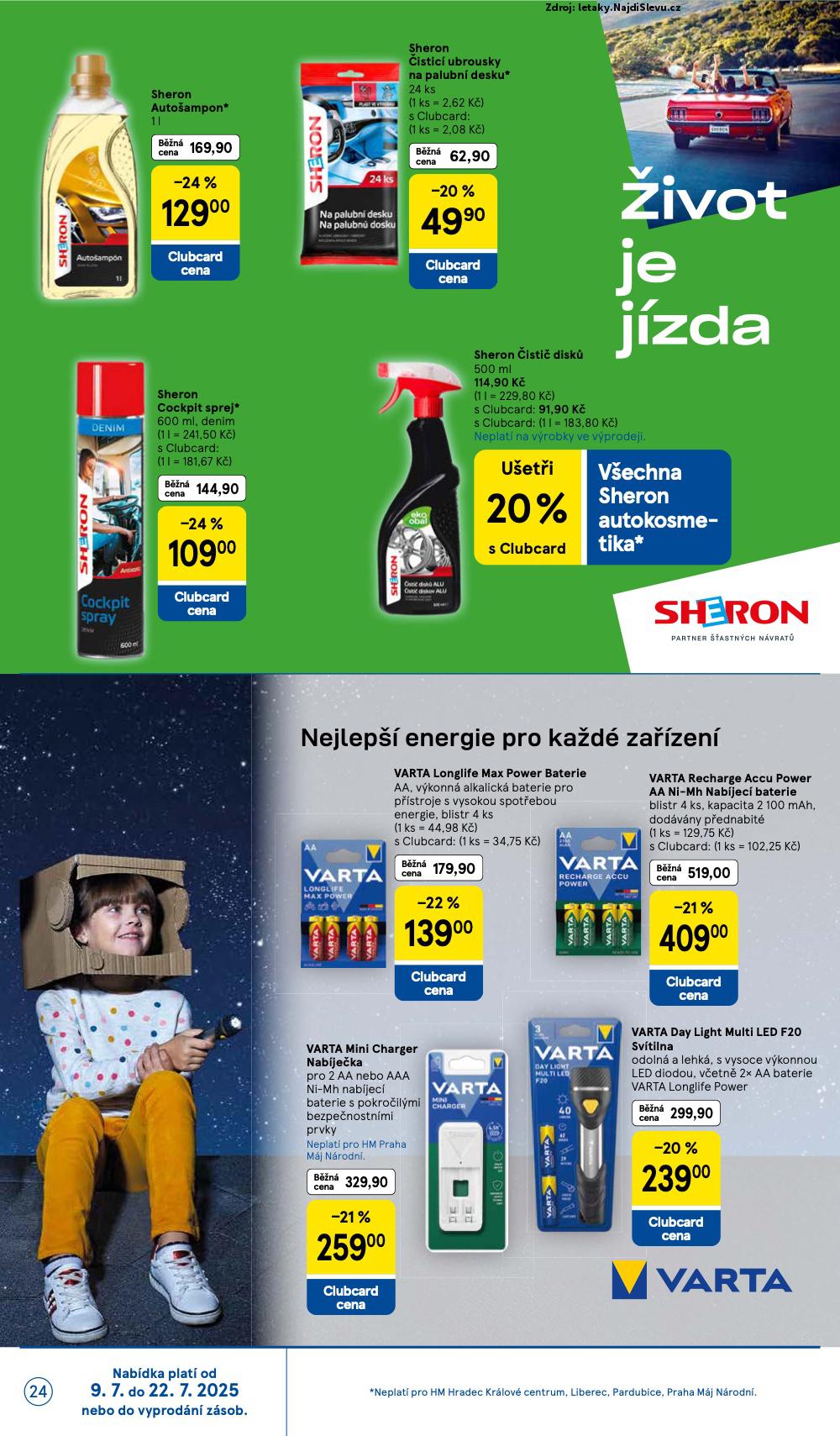 Strana 24 - letk Tesco (9. 7. - 5. 8. 2025)