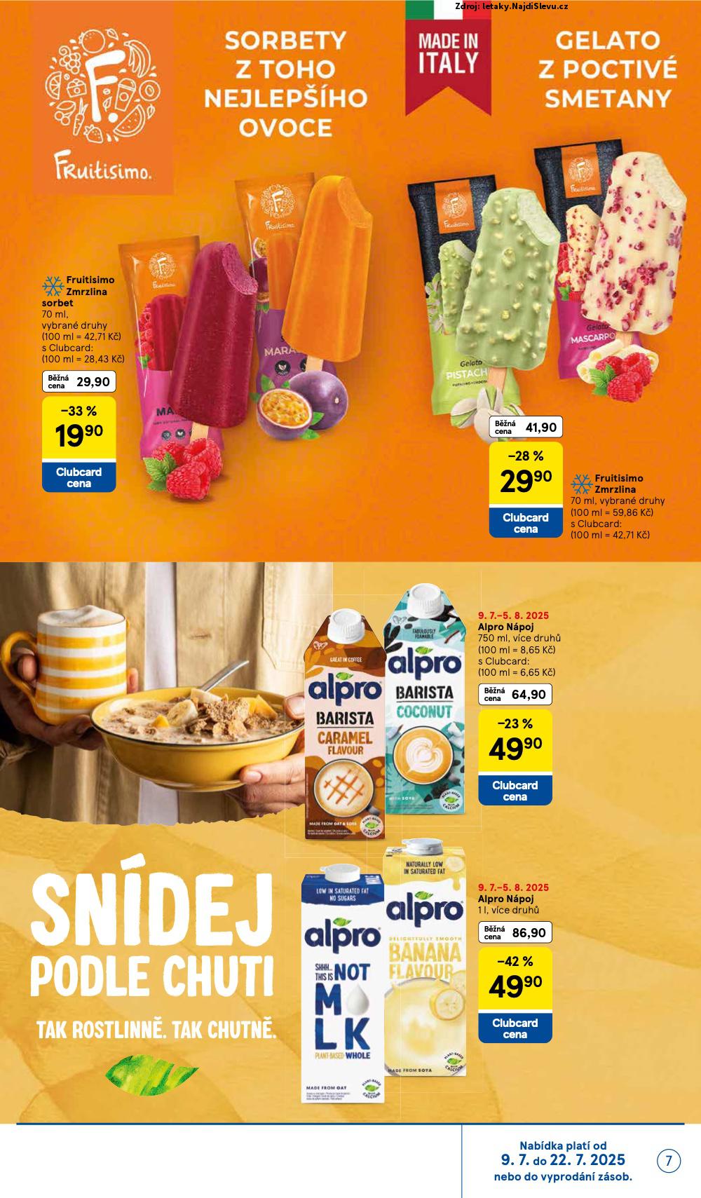 Strana 7 - letk Tesco (9. 7. - 5. 8. 2025)