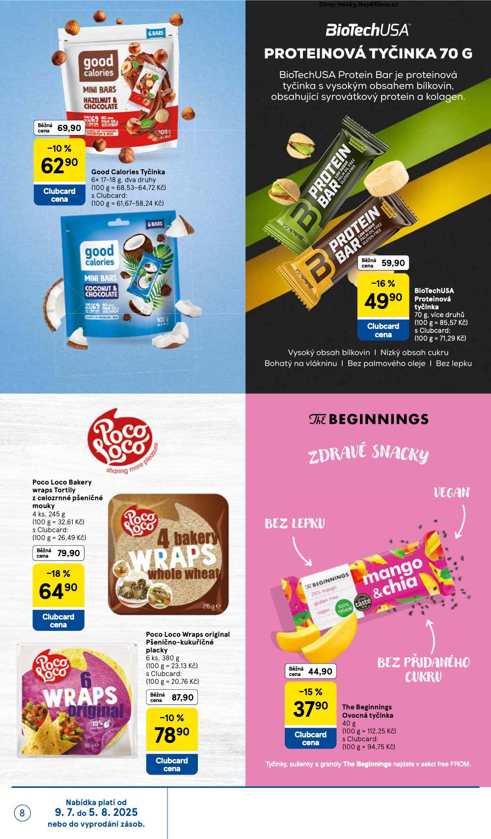 Strana 8 - letk Tesco (9. 7. - 5. 8. 2025)