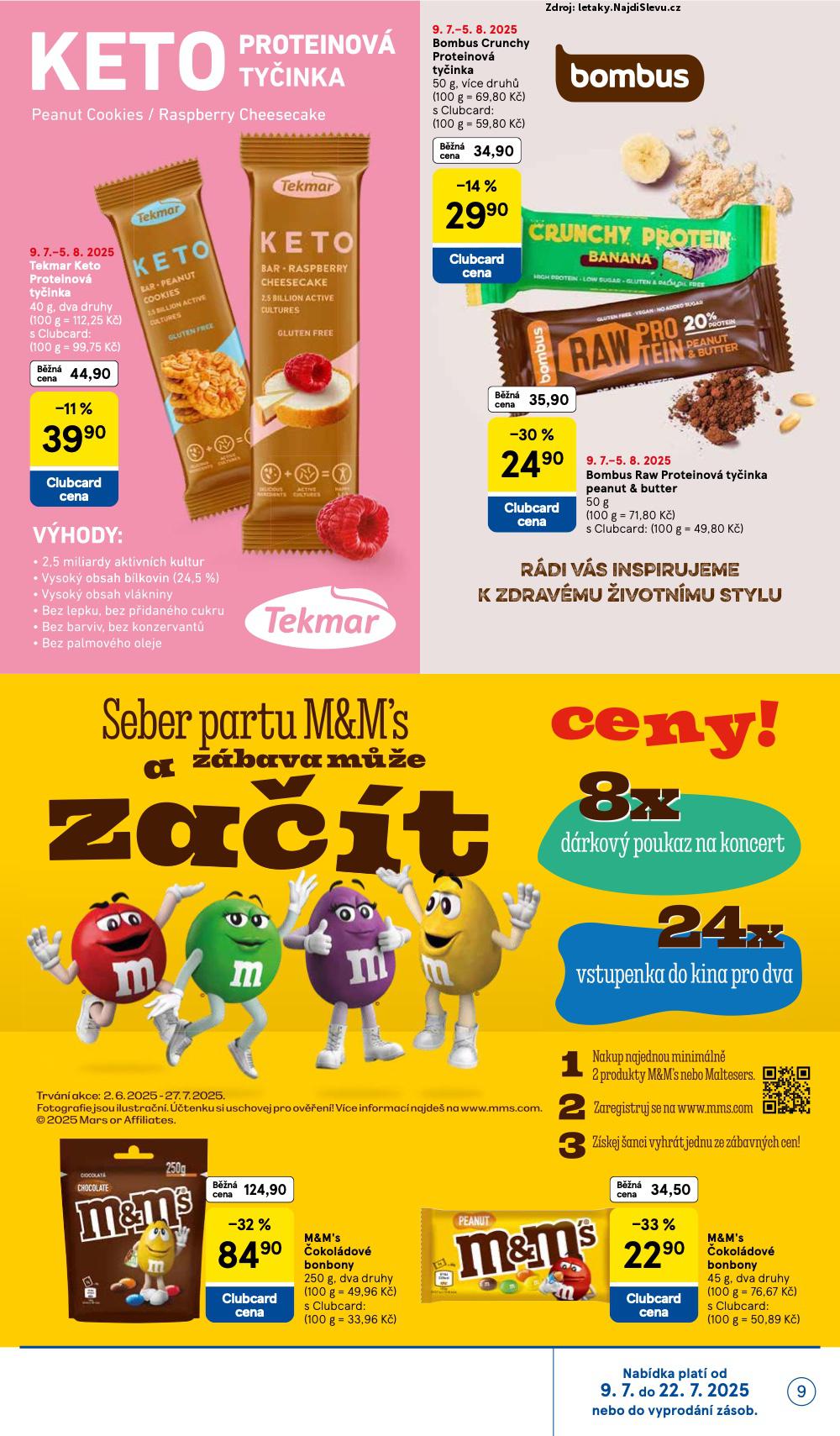 Strana 9 - letk Tesco (9. 7. - 5. 8. 2025)