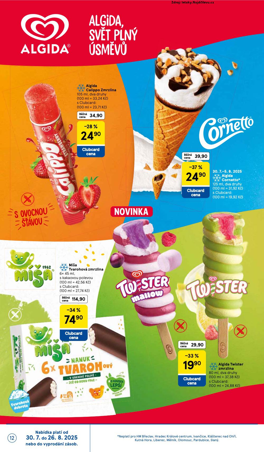 Strana 12 - letk Tesco (30. 7. - 5. 8. 2025)