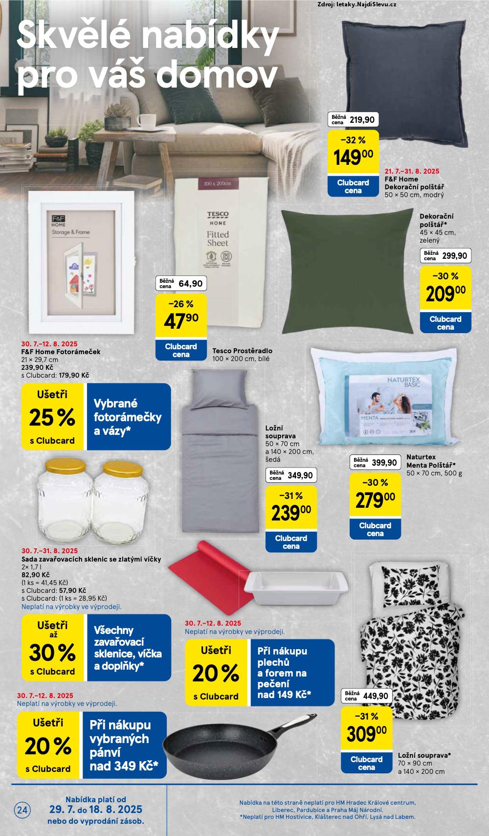 Strana 24 - letk Tesco (30. 7. - 5. 8. 2025)