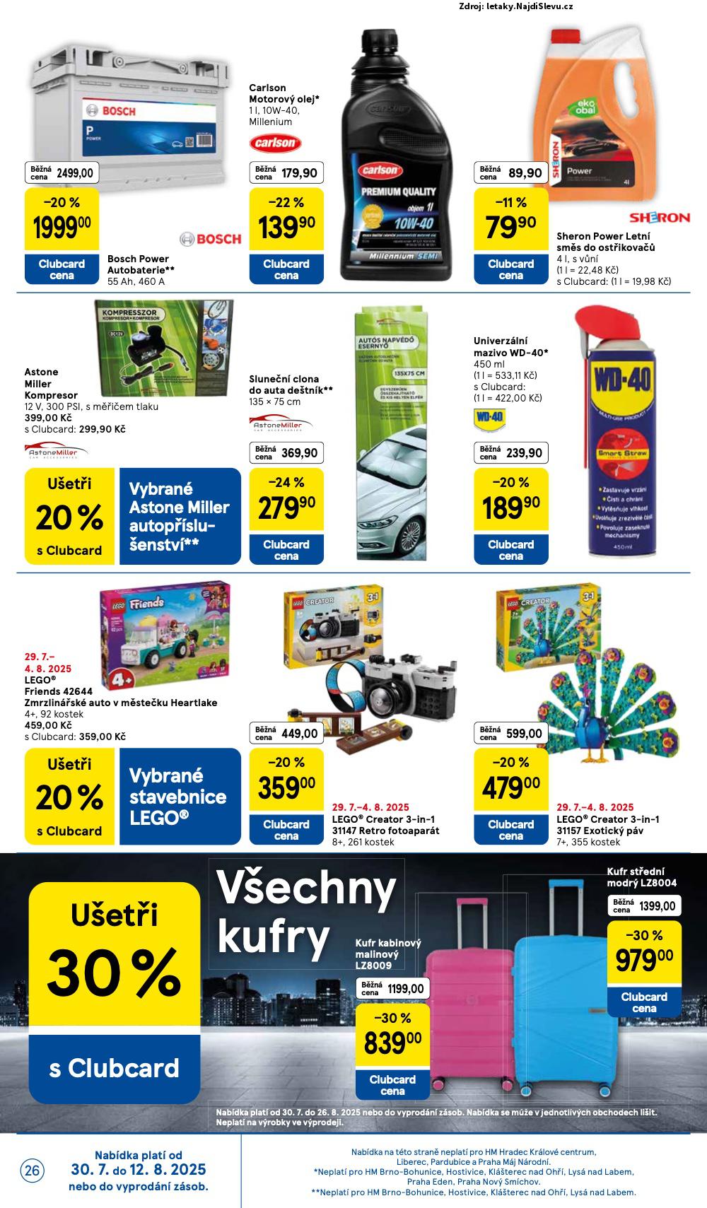 Strana 26 - letk Tesco (30. 7. - 5. 8. 2025)