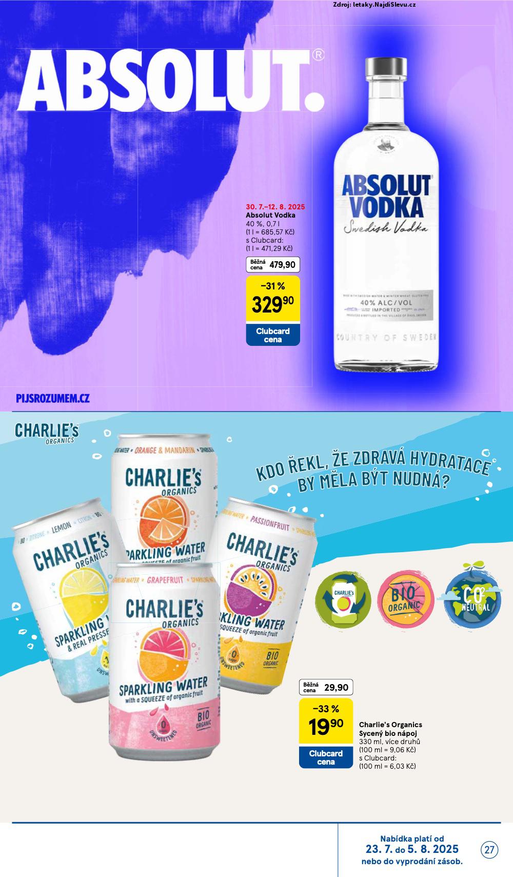 Strana 27 - letk Tesco (30. 7. - 5. 8. 2025)