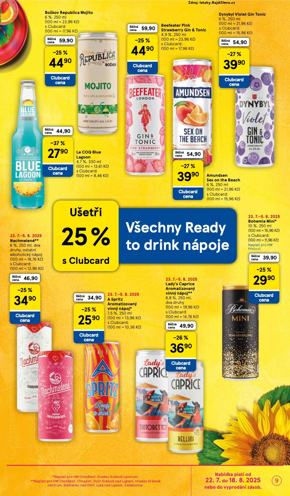 Strana 9 - letk Tesco (30. 7. - 5. 8. 2025)