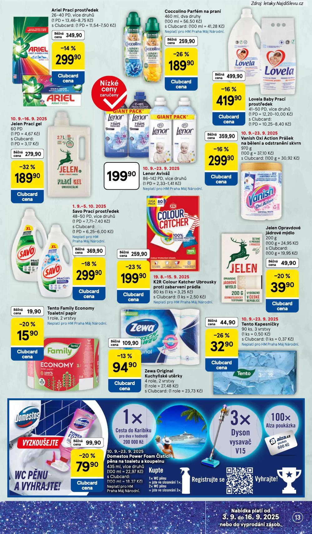 Letk Tesco (10. 9. - 16. 9. 2025) - strana 13 z 34