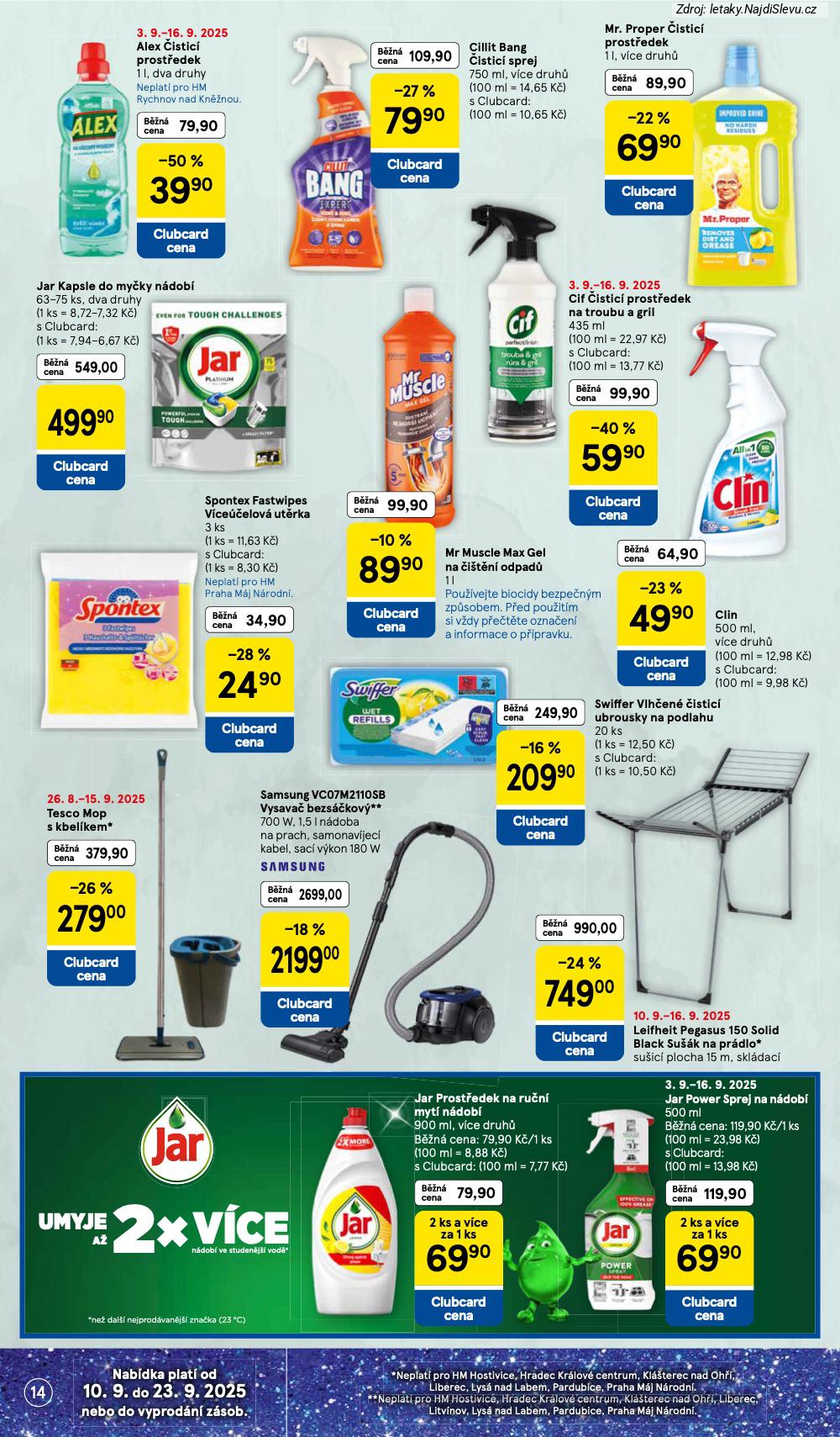 Letk Tesco (10. 9. - 16. 9. 2025) - strana 14 z 34