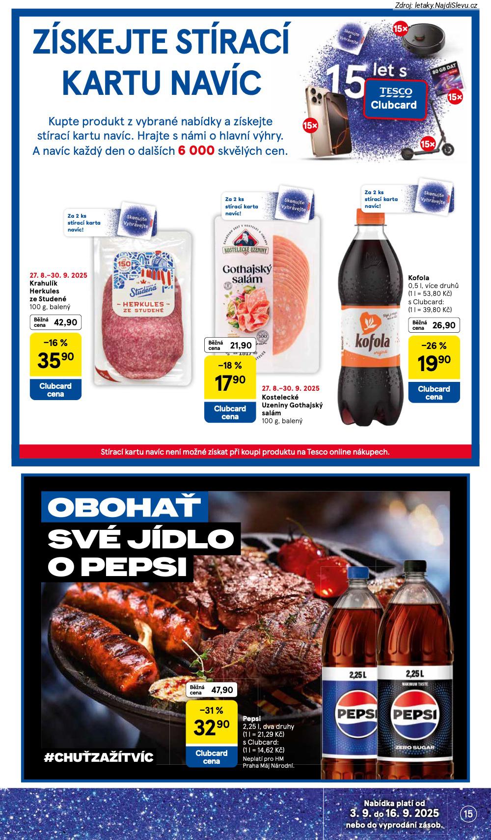 Letk Tesco (10. 9. - 16. 9. 2025) - strana 15 z 34