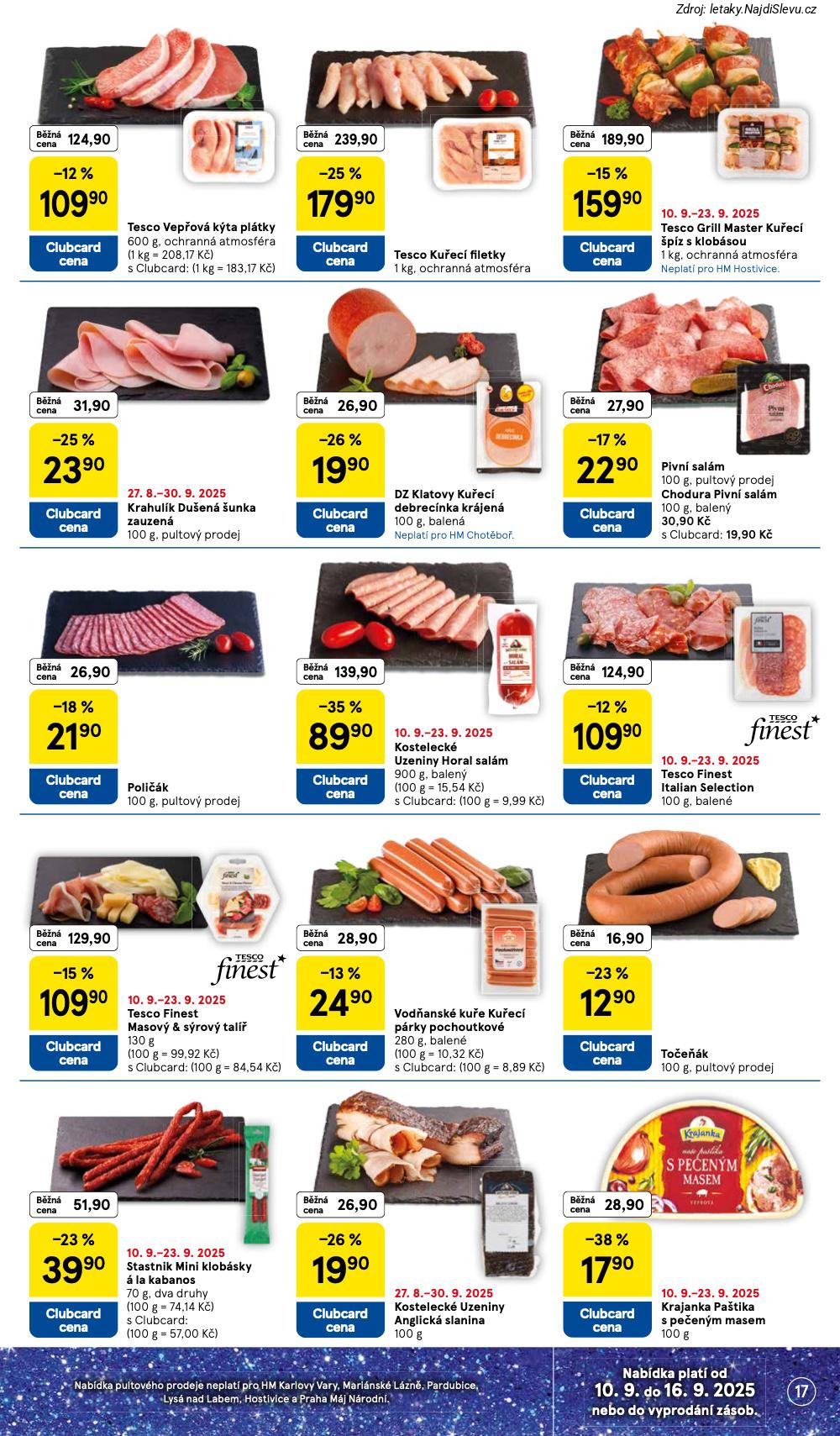 Letk Tesco (10. 9. - 16. 9. 2025) - strana 17 z 34