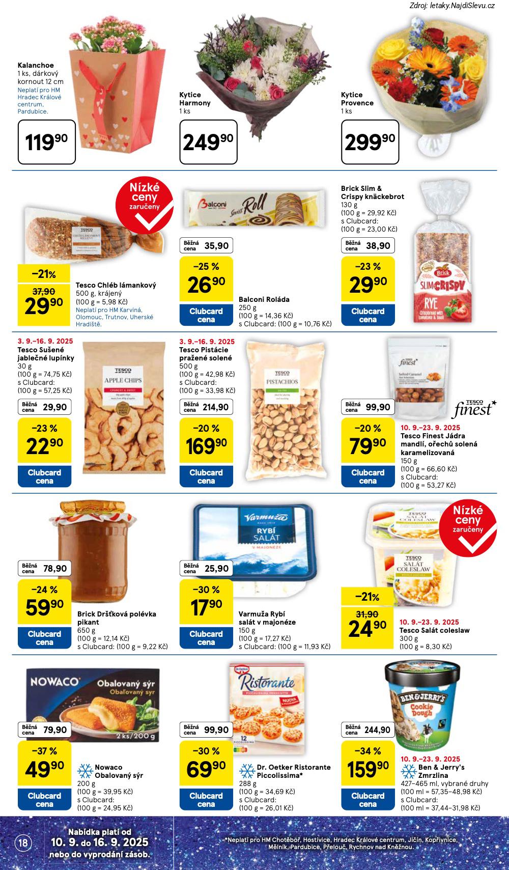 Letk Tesco (10. 9. - 16. 9. 2025) - strana 18 z 34