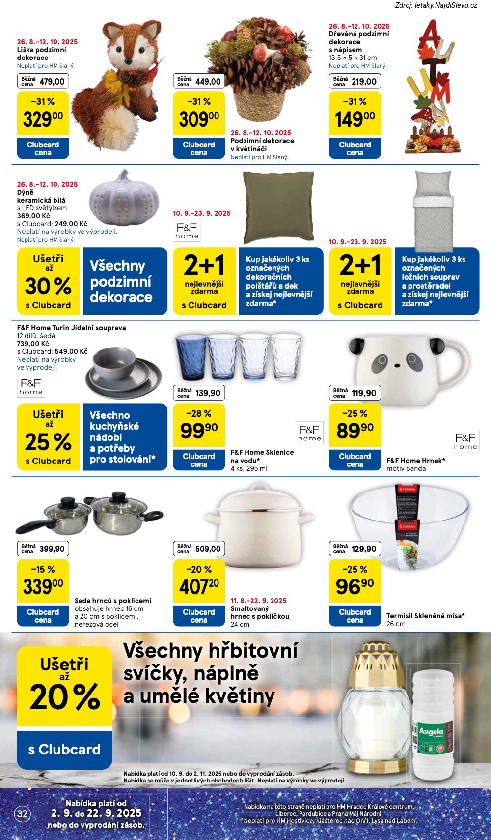 Strana 32 - letk Tesco (10. 9. - 16. 9. 2025)