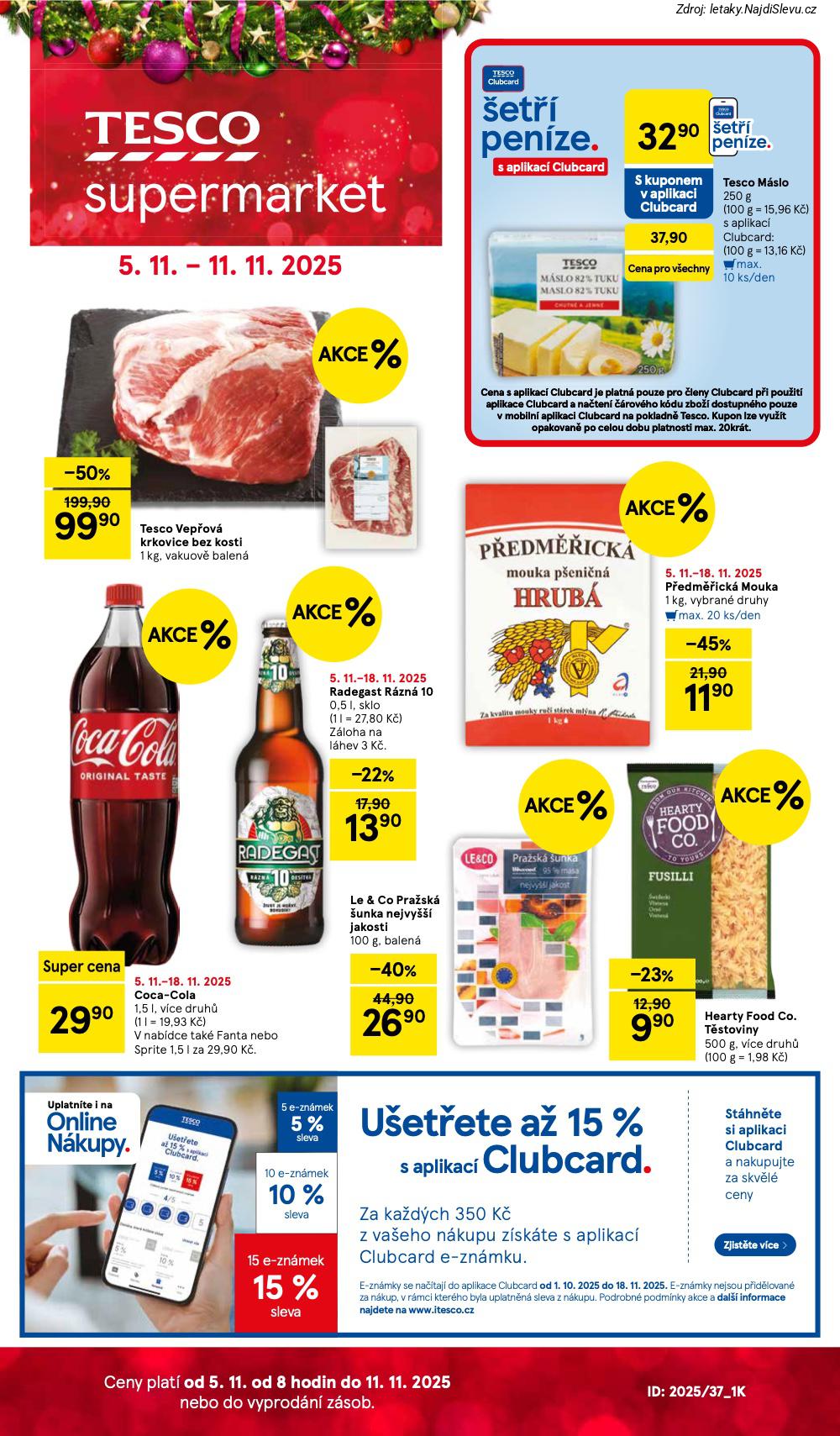 Letk Tesco (5. 11. - 11. 11. 2025) - strana 1 z 10