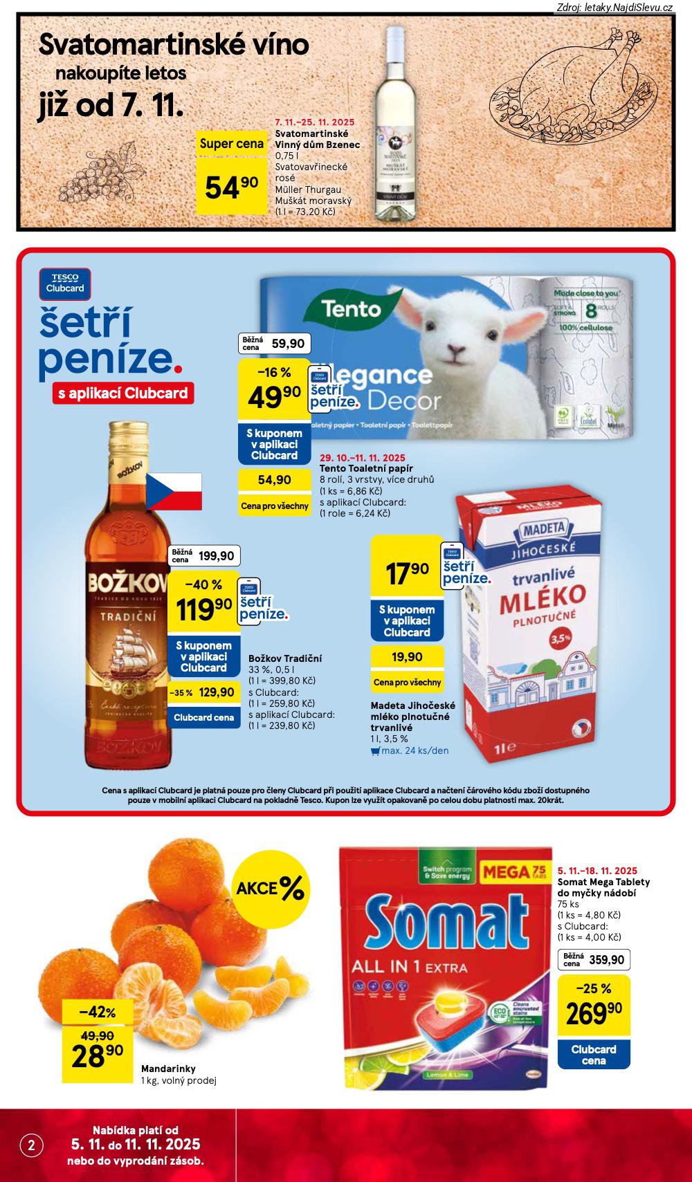 Letk Tesco (5. 11. - 11. 11. 2025) - strana 2 z 10