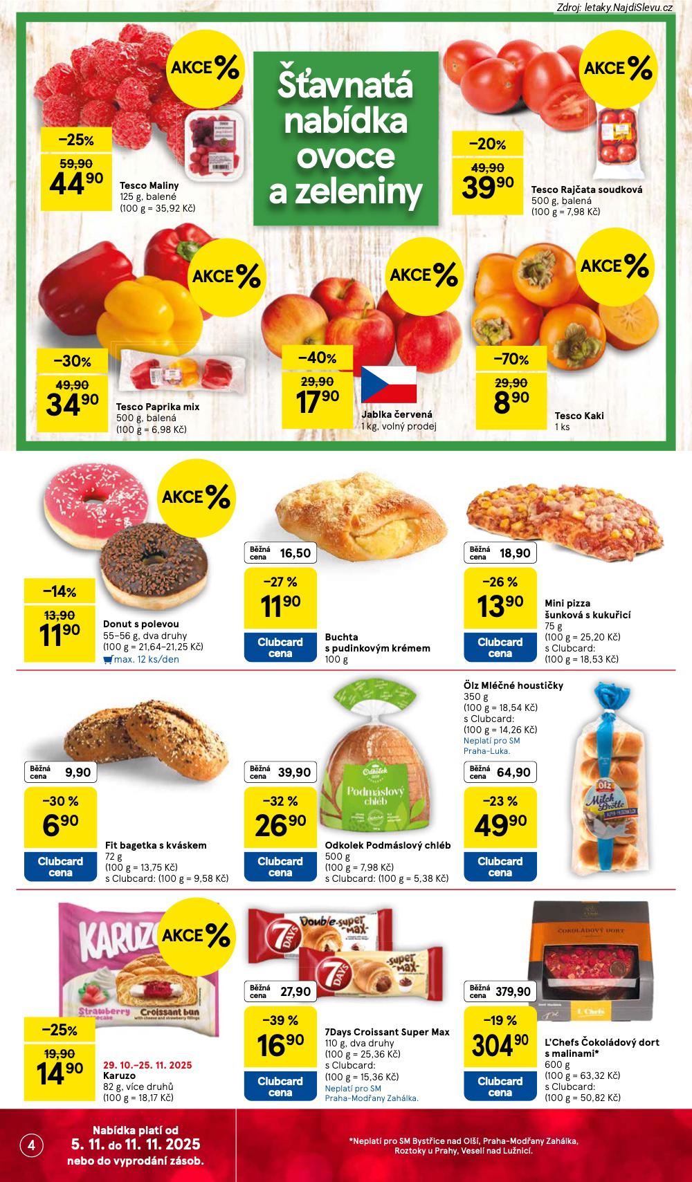 Letk Tesco (5. 11. - 11. 11. 2025) - strana 4 z 10