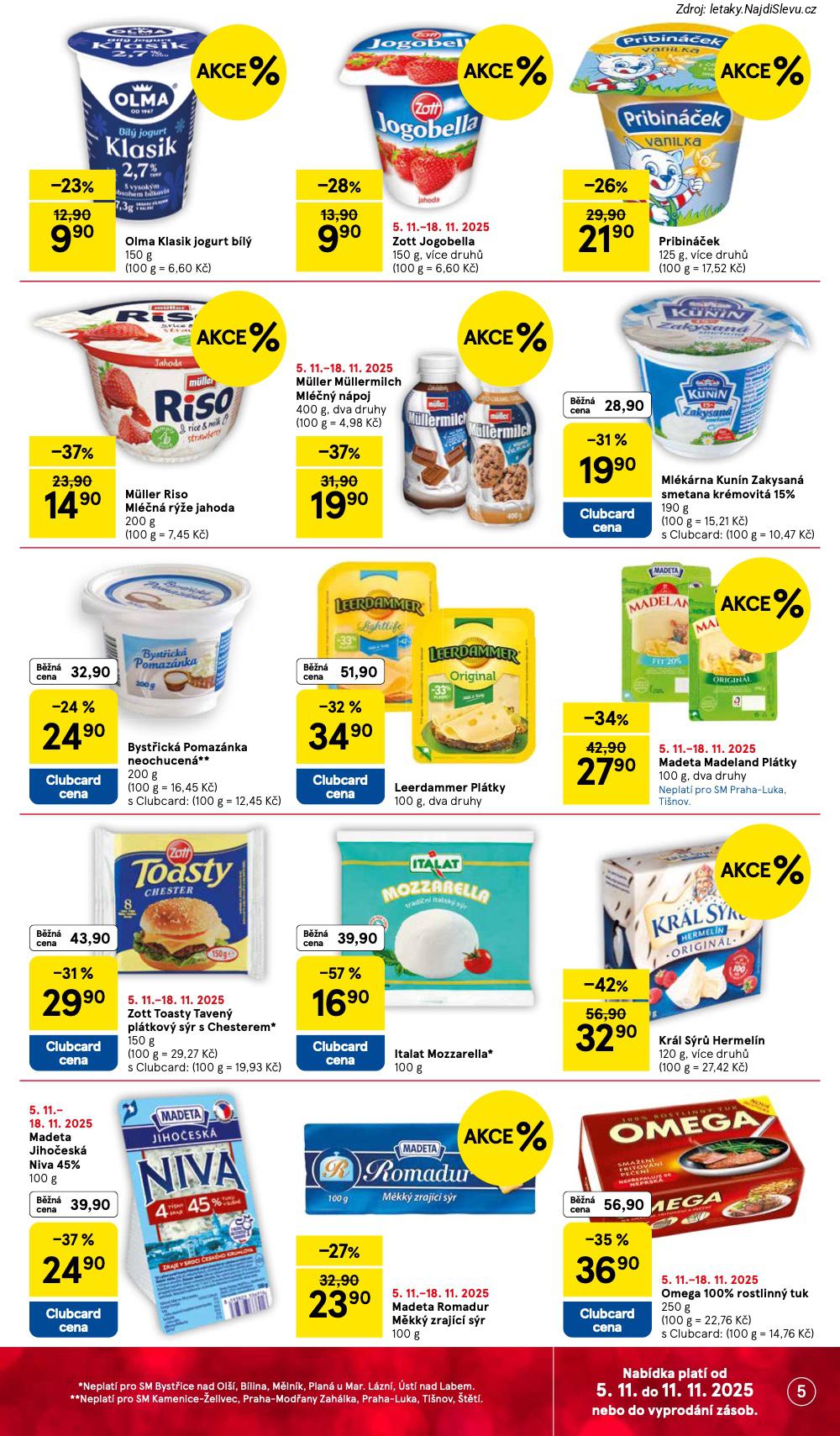 Letk Tesco (5. 11. - 11. 11. 2025) - strana 5 z 10