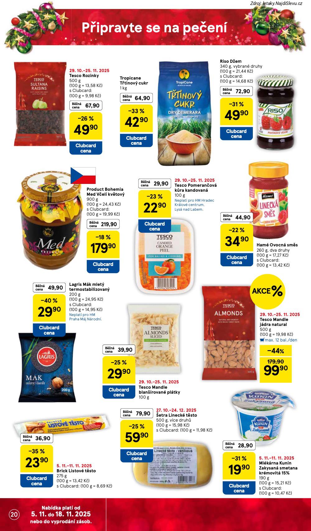 Letk Tesco (5. 11. - 11. 11. 2025) - strana 20 z 39