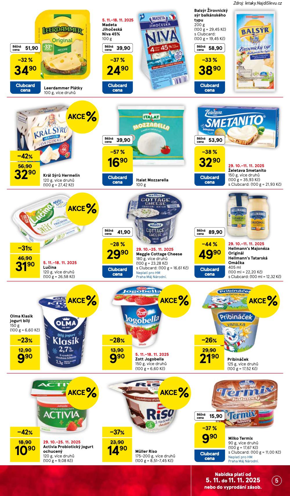 Letk Tesco (5. 11. - 11. 11. 2025) - strana 5 z 39