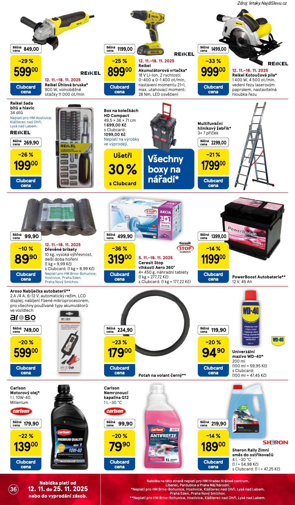 Strana 36 - let�k Tesco (12. 11. - 18. 11. 2025)