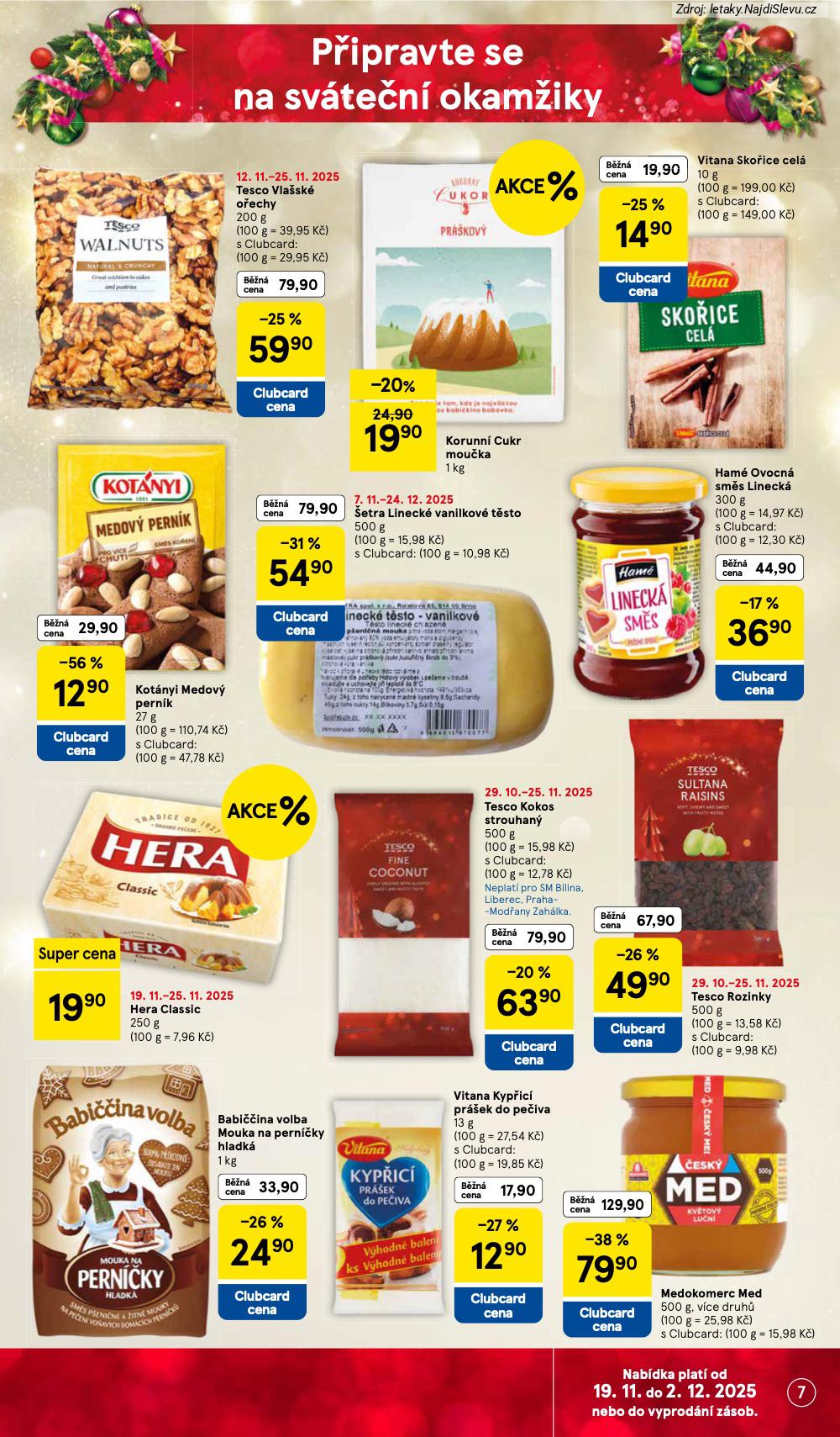 Let�k Tesco  Supermarkety (19. 11. - 25. 11. 2025) - str. 7